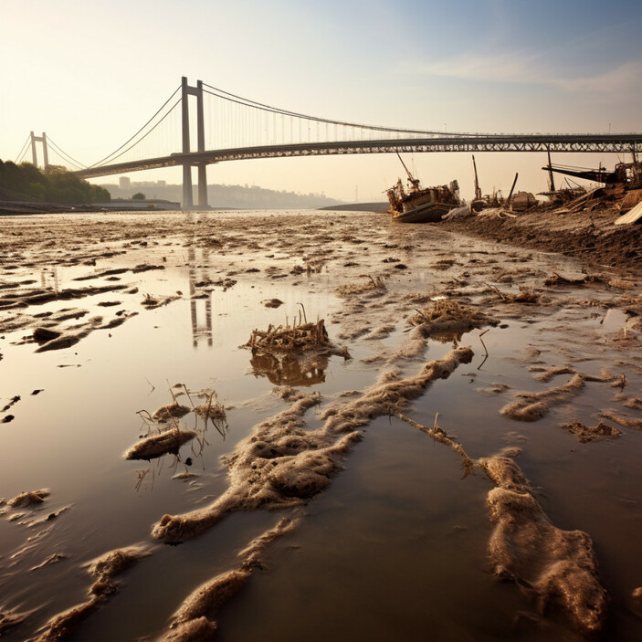 Yapay zekanın gözünden 50 yıl sonra İstanbul... Görüntüler dehşet verici! 5