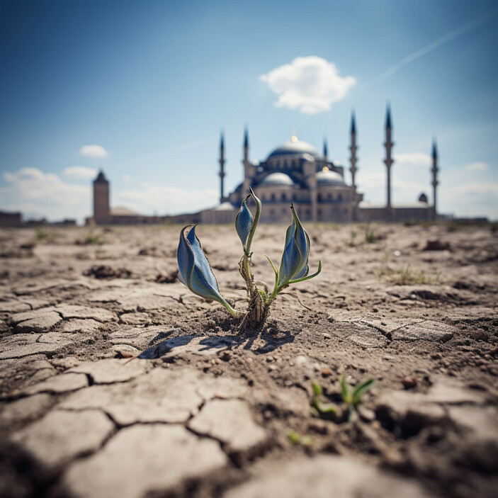 Yapay zekanın gözünden 50 yıl sonra İstanbul... Görüntüler dehşet verici! 6