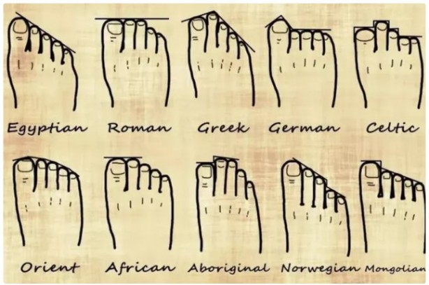 Mısır, Yunan, Alman… Ayak şekliniz hangi milletten olduğunuzu gösteriyor! 2