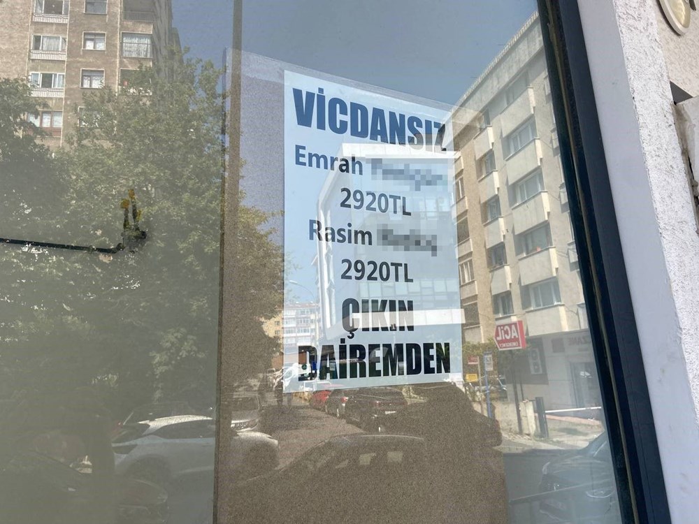İstediği kirayı alamayan ev sahibi kiracılarını ifşa etti 2