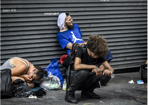 Özgürlükler değil zombiler ülkesi! İşte ABD’nin gerçek fotoğrafları 10