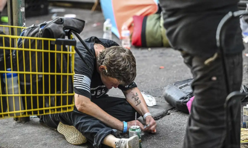 Özgürlükler değil zombiler ülkesi! İşte ABD’nin gerçek fotoğrafları 8