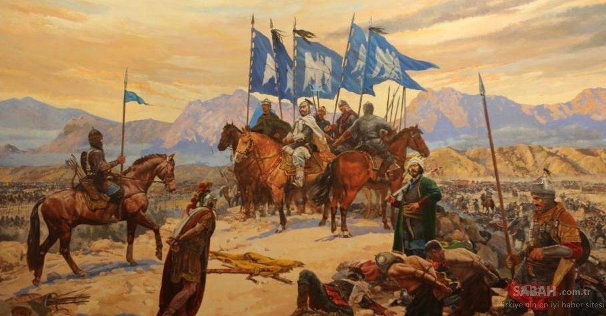 Alparslan ordusundan 4 kat büyük Bizans ordusunu bozguna uğrattı 12