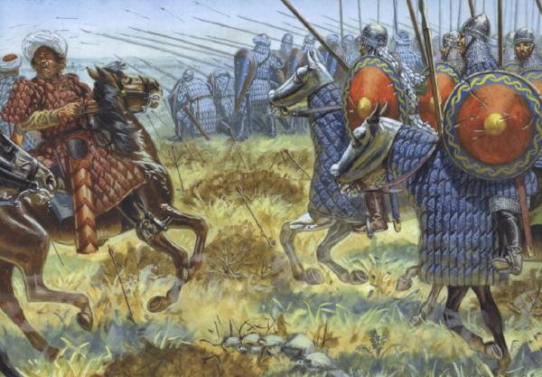 Alparslan ordusundan 4 kat büyük Bizans ordusunu bozguna uğrattı 9