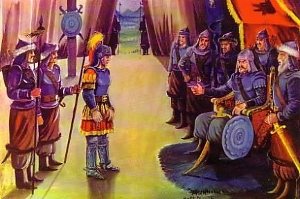 Alparslan ordusundan 4 kat büyük Bizans ordusunu bozguna uğrattı 11