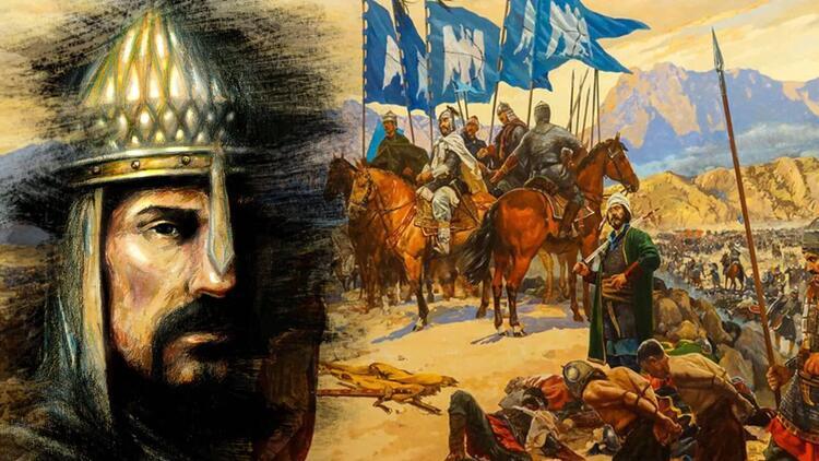 Alparslan ordusundan 4 kat büyük Bizans ordusunu bozguna uğrattı 7