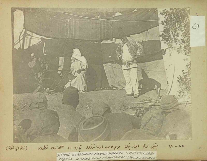 108 yıl önce Çanakkale'de cephede askere böyle moral verilmiş 2