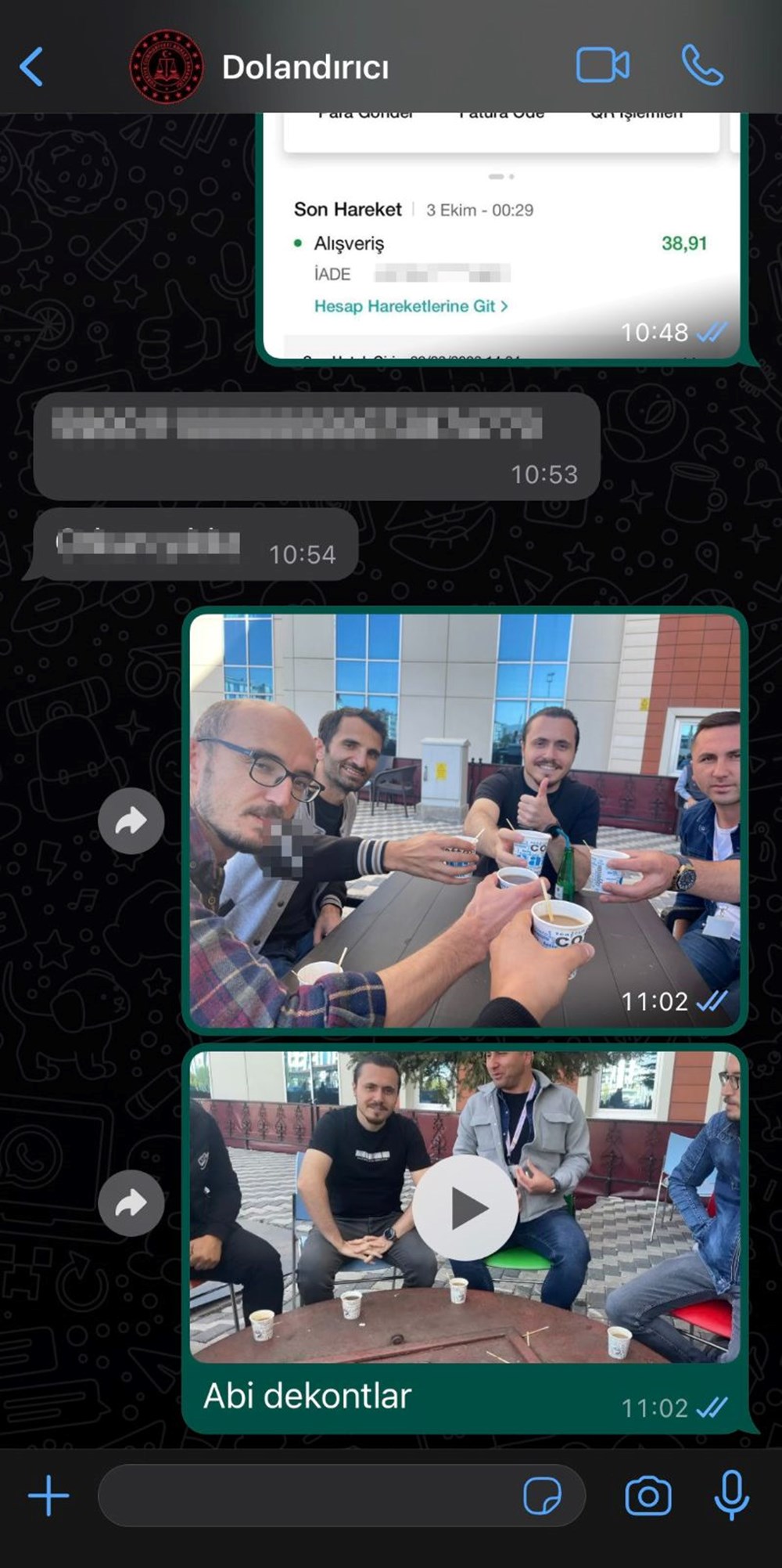 Dolandırıcıyı dolandırdı 4