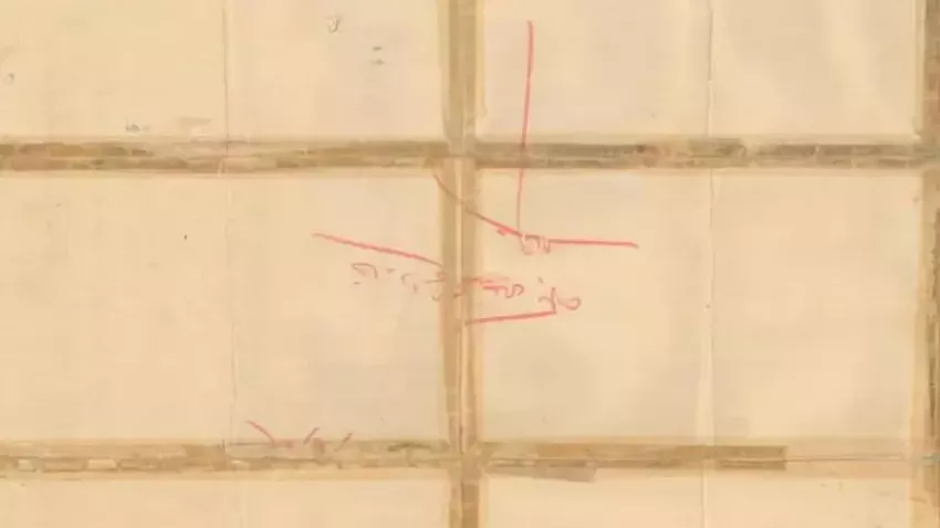 Atatürk arkasını imzalayıp gönderdiği harita ilk kez ortaya çıktı... 4