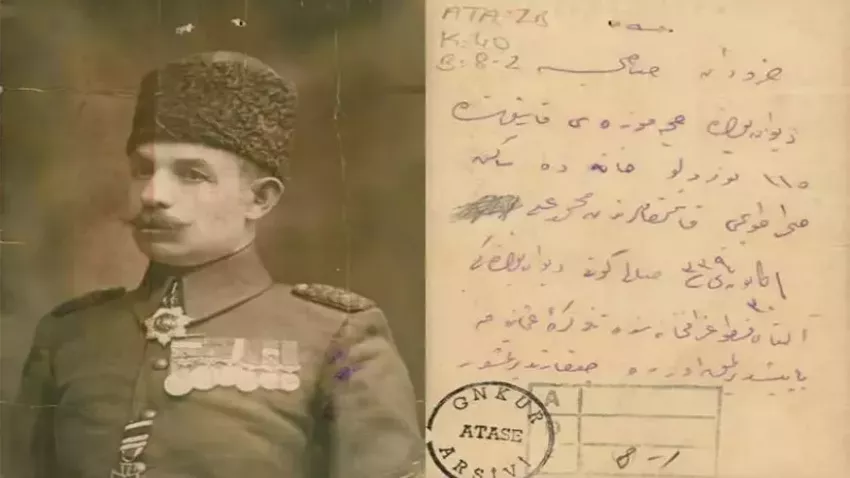 Atatürk arkasını imzalayıp gönderdiği harita ilk kez ortaya çıktı... 3