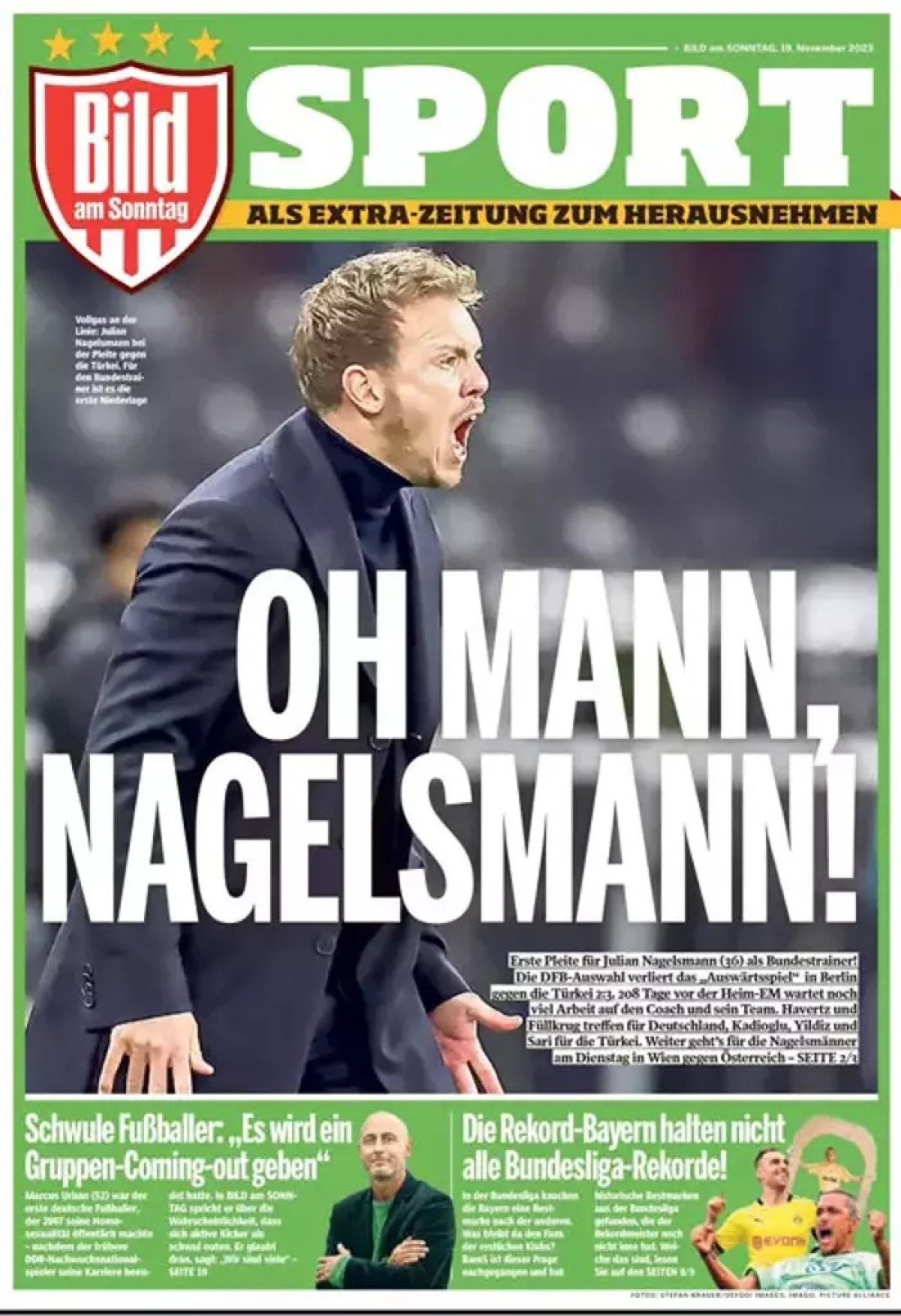 Alman basını Türkiye mağlubiyetini böyle gördü: 'Deplasman gibiydi' 4