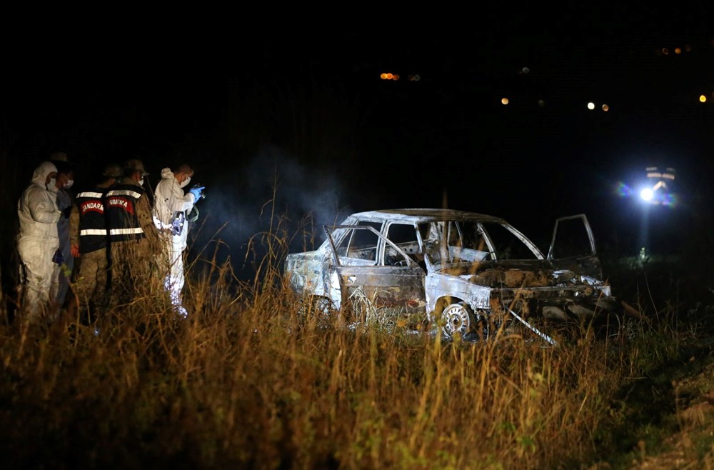 Devrilen araçtaki LPG tankı patladı: 6 kişi yanarak can verdi! 6