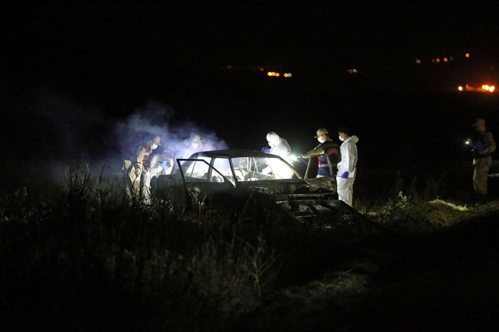 Devrilen araçtaki LPG tankı patladı: 6 kişi yanarak can verdi! 4