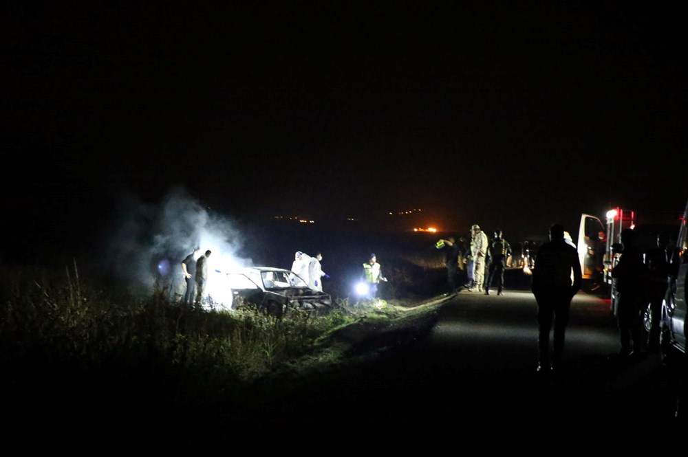 Devrilen araçtaki LPG tankı patladı: 6 kişi yanarak can verdi! 2