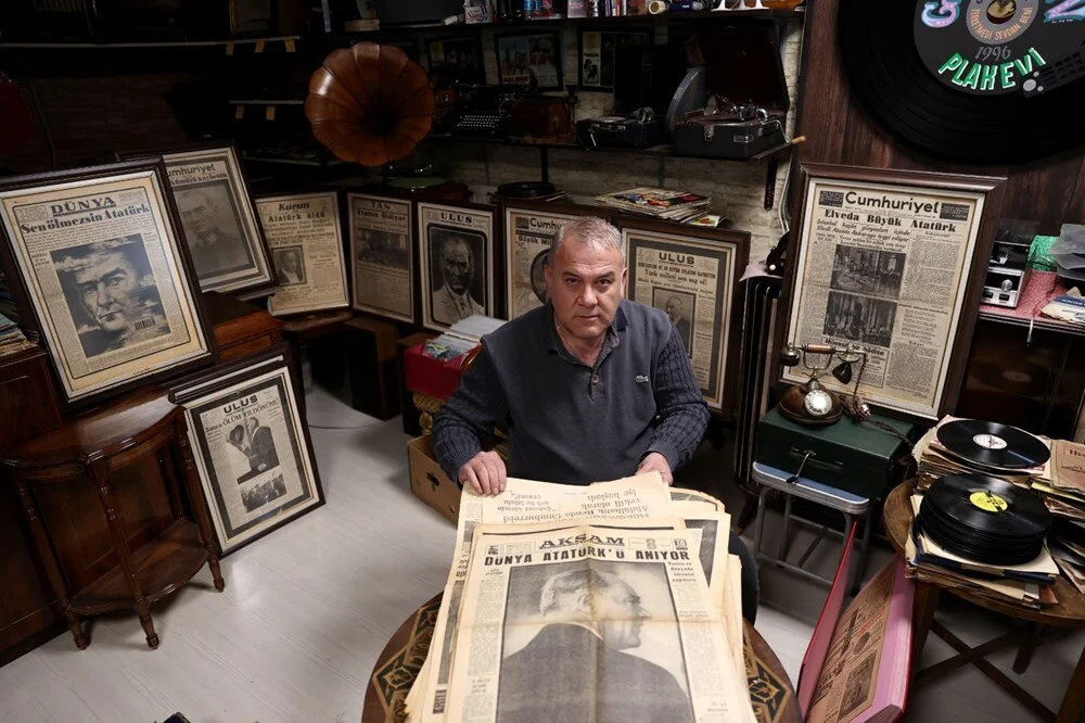 10 Kasım matemi gazetelerin tarihi manşetlerinde: Memleketi hıçkırıklara boğan kara haber 5