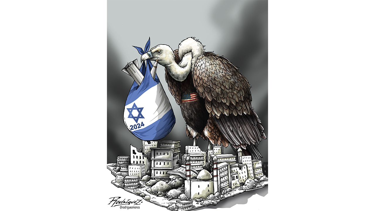 ABD’nin desteklediği vahşet: İsrail'in katliamı karikatürlerle çizildi 10