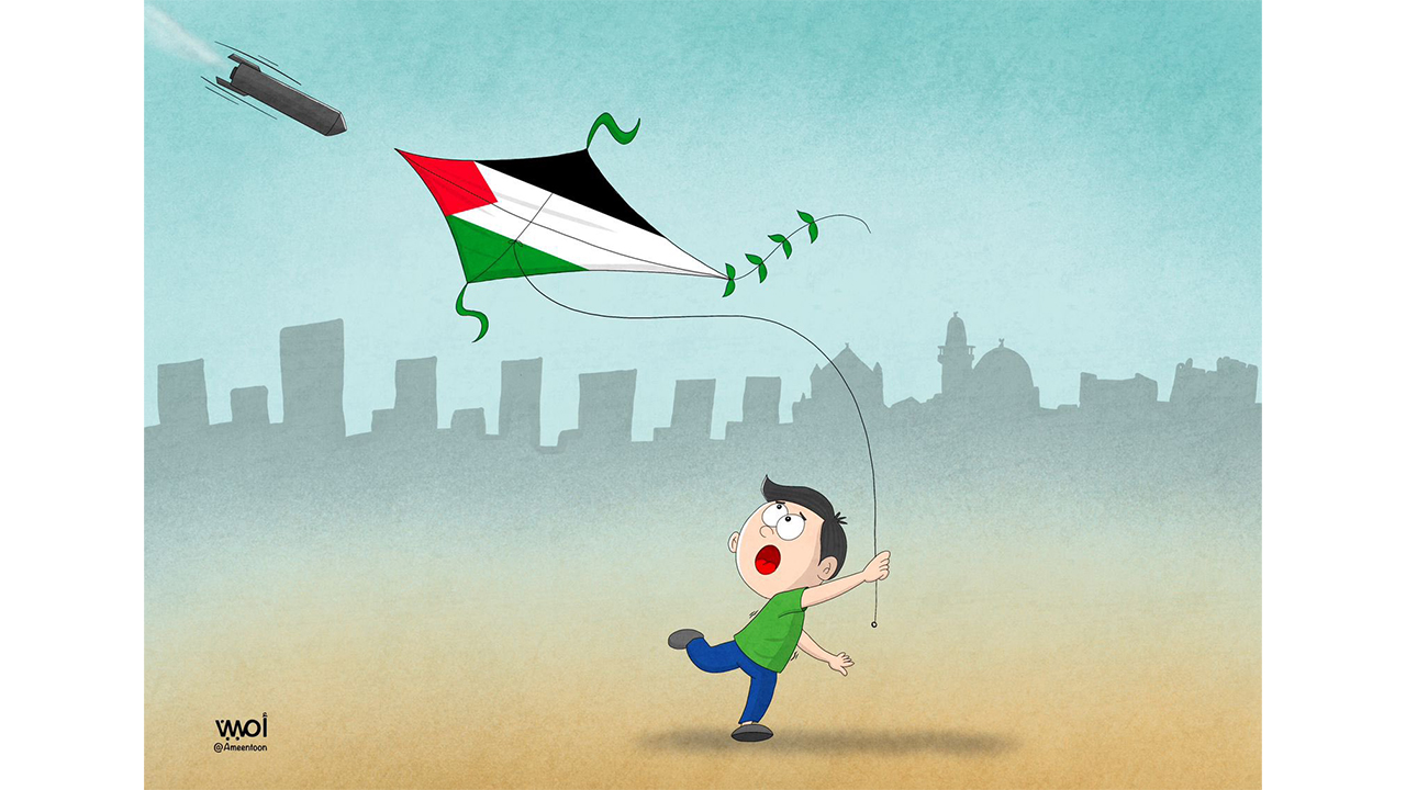 ABD’nin desteklediği vahşet: İsrail'in katliamı karikatürlerle çizildi 15