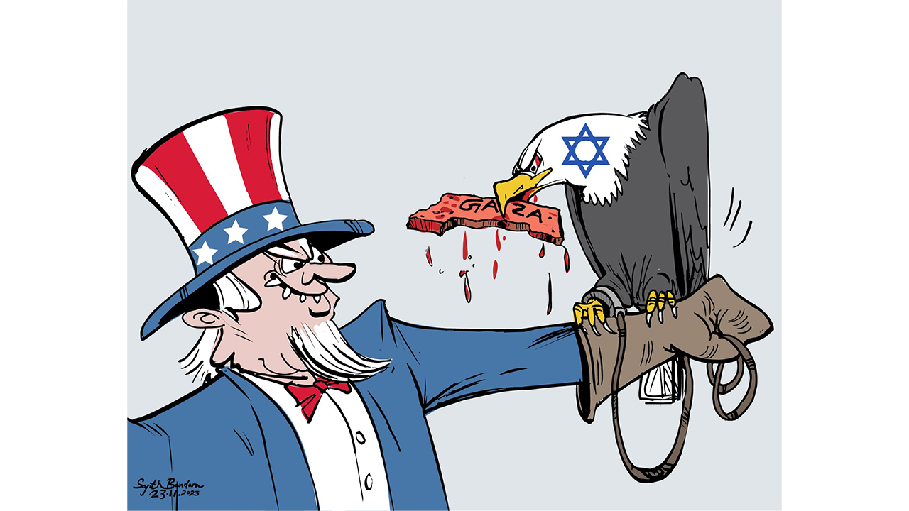 ABD’nin desteklediği vahşet: İsrail'in katliamı karikatürlerle çizildi 16