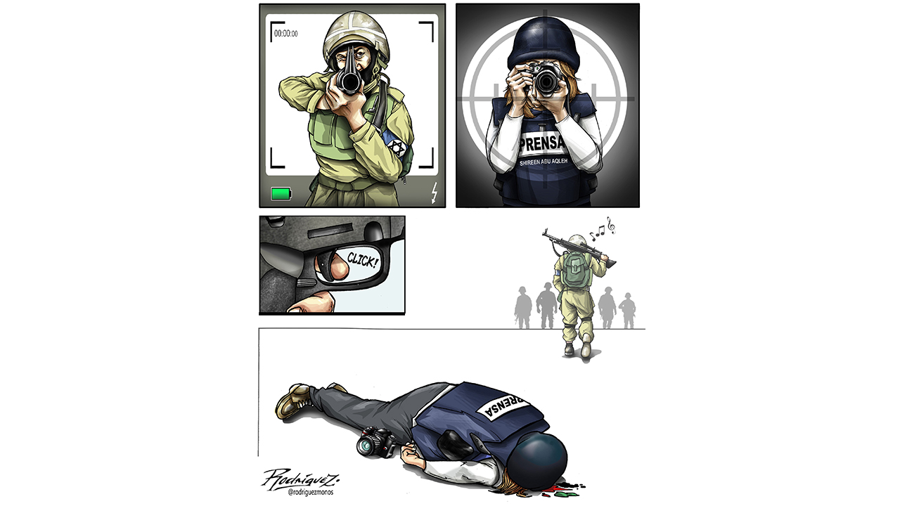 ABD’nin desteklediği vahşet: İsrail'in katliamı karikatürlerle çizildi 19