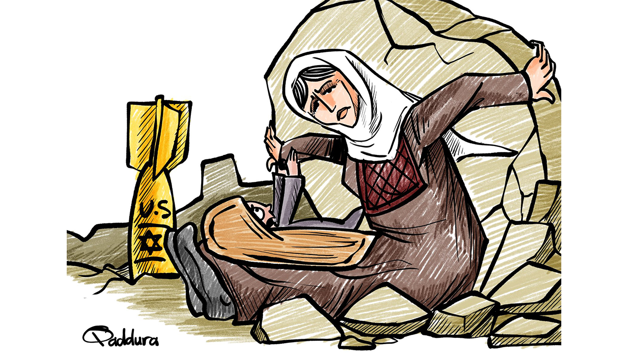 ABD’nin desteklediği vahşet: İsrail'in katliamı karikatürlerle çizildi 3