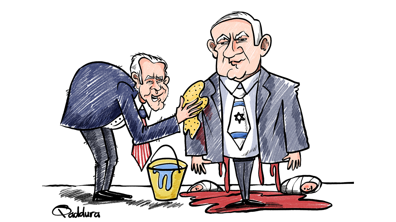 ABD’nin desteklediği vahşet: İsrail'in katliamı karikatürlerle çizildi 4