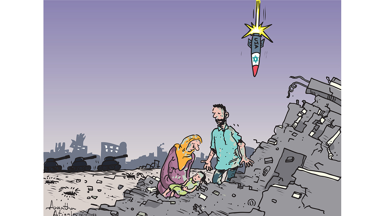 ABD’nin desteklediği vahşet: İsrail'in katliamı karikatürlerle çizildi 7