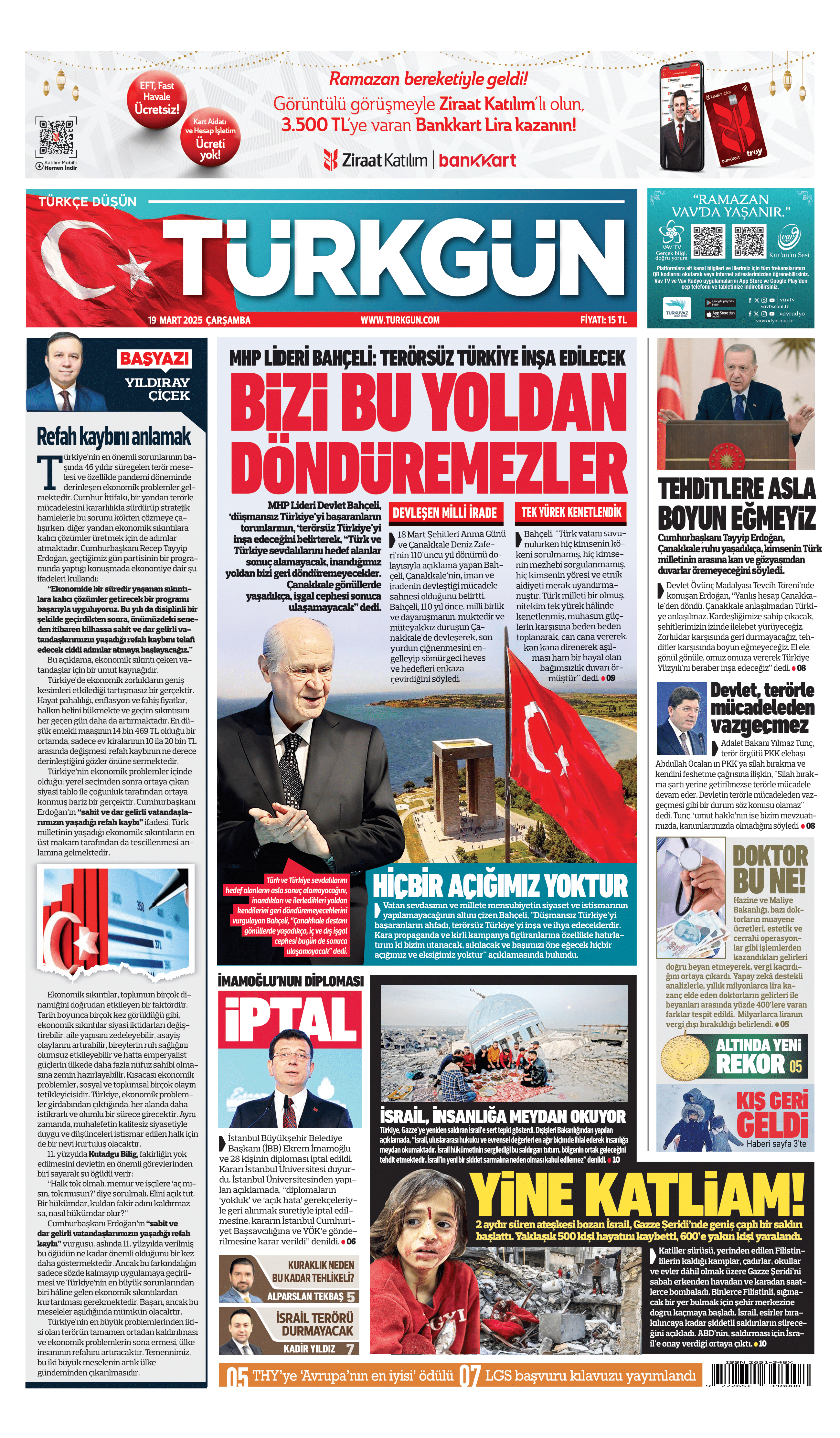 https://www.turkgun.com/Türkgün Gazetesi 19 Mart 2025