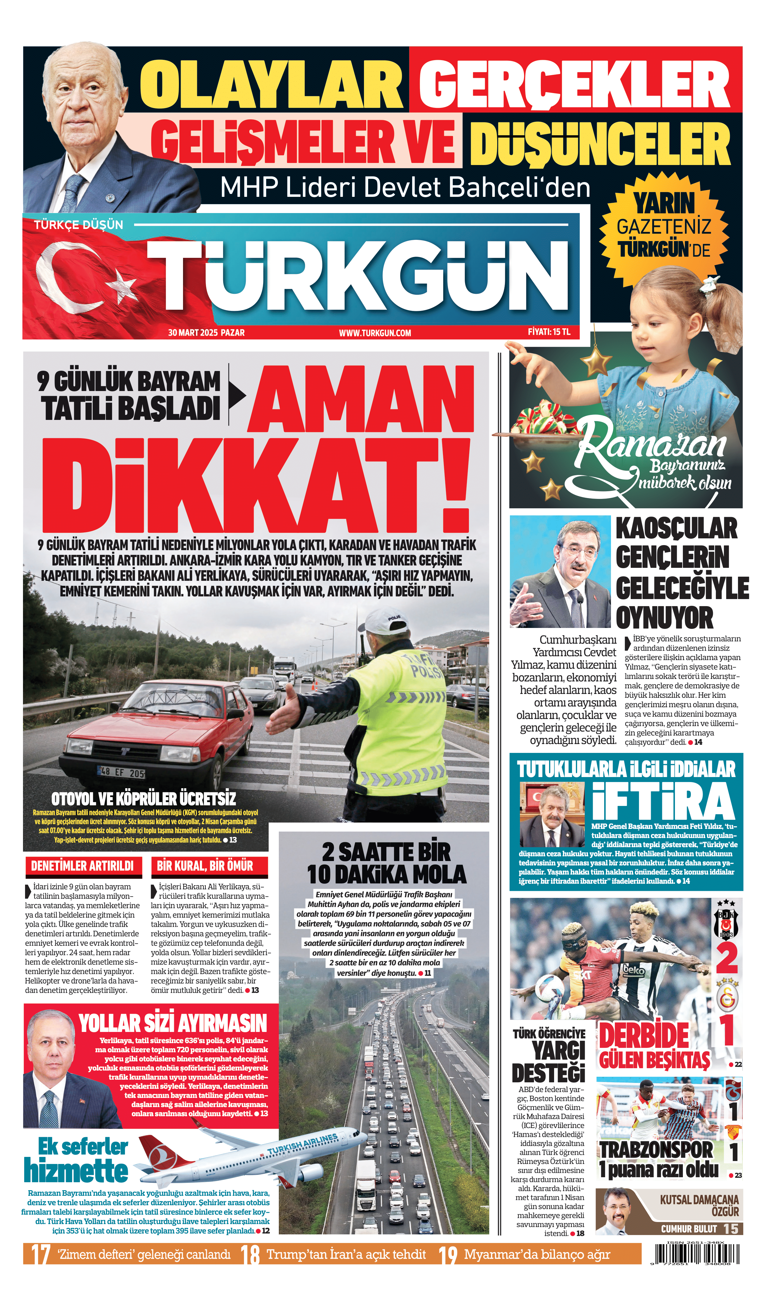 https://www.turkgun.com/Türkgün Gazetesi 30 Mart 2025