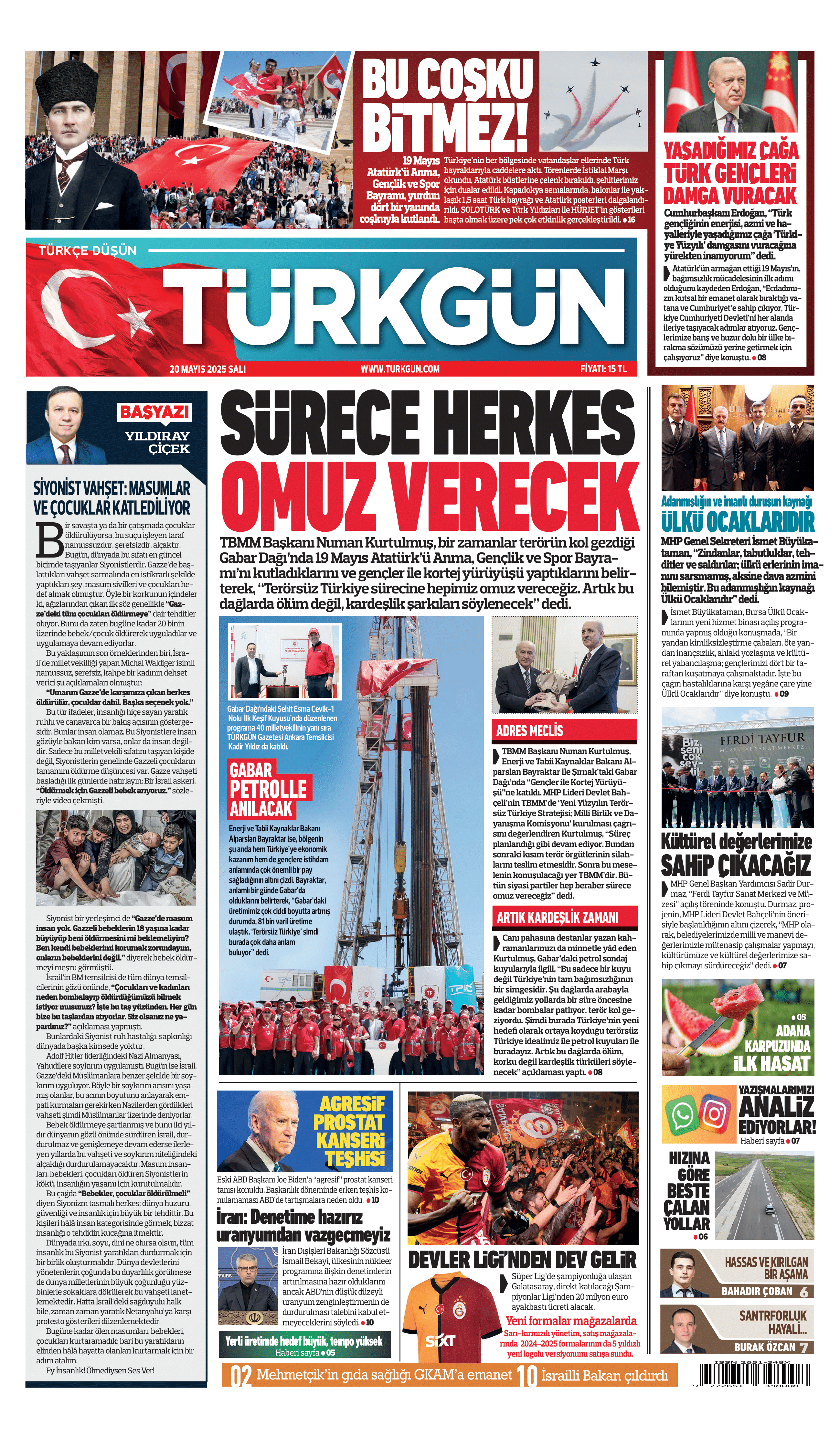 https://www.turkgun.com/Türkgün Gazetesi 20 Mayıs 2025