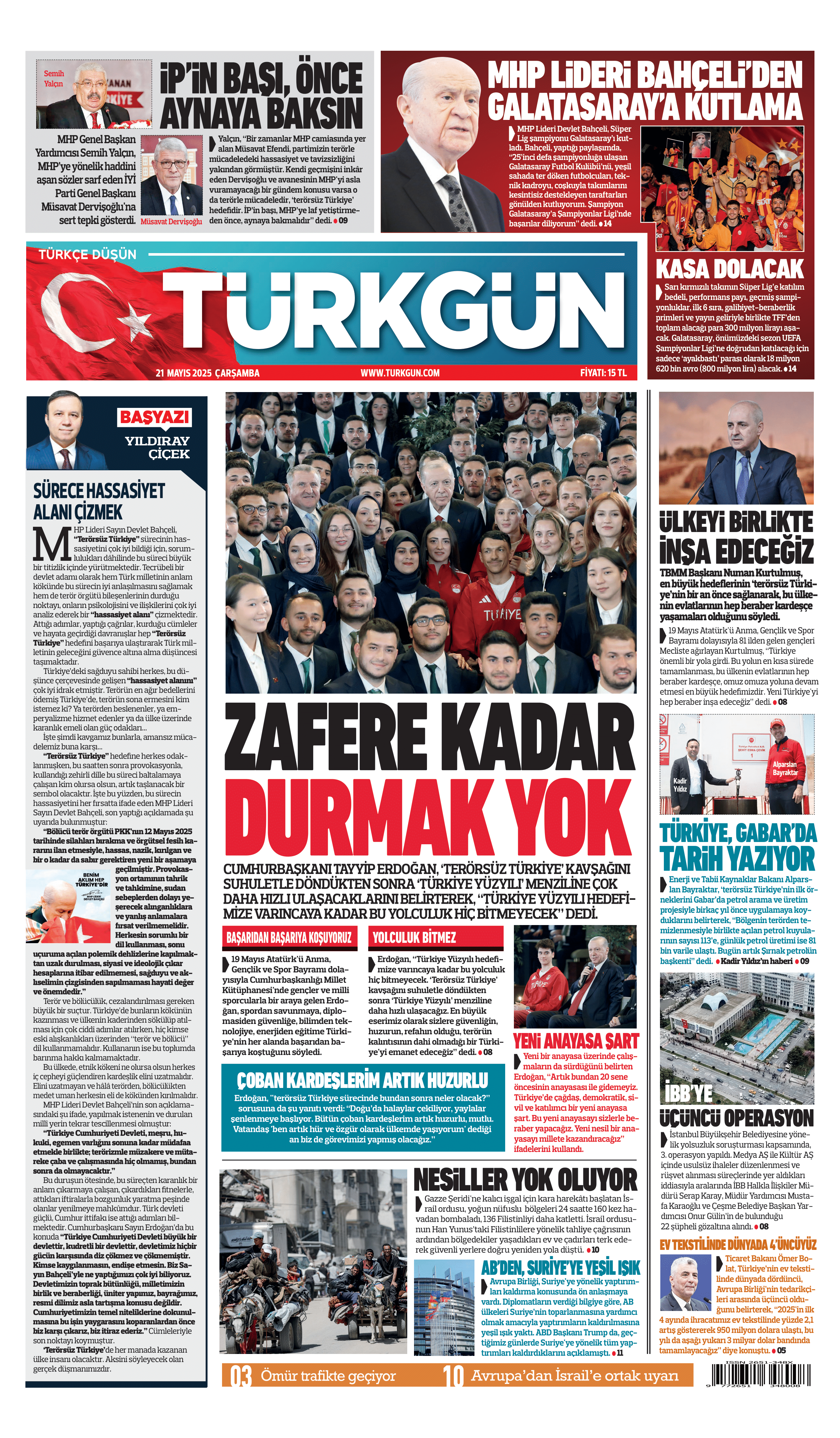 https://www.turkgun.com/Türkgün Gazetesi 21 Mayıs 2025