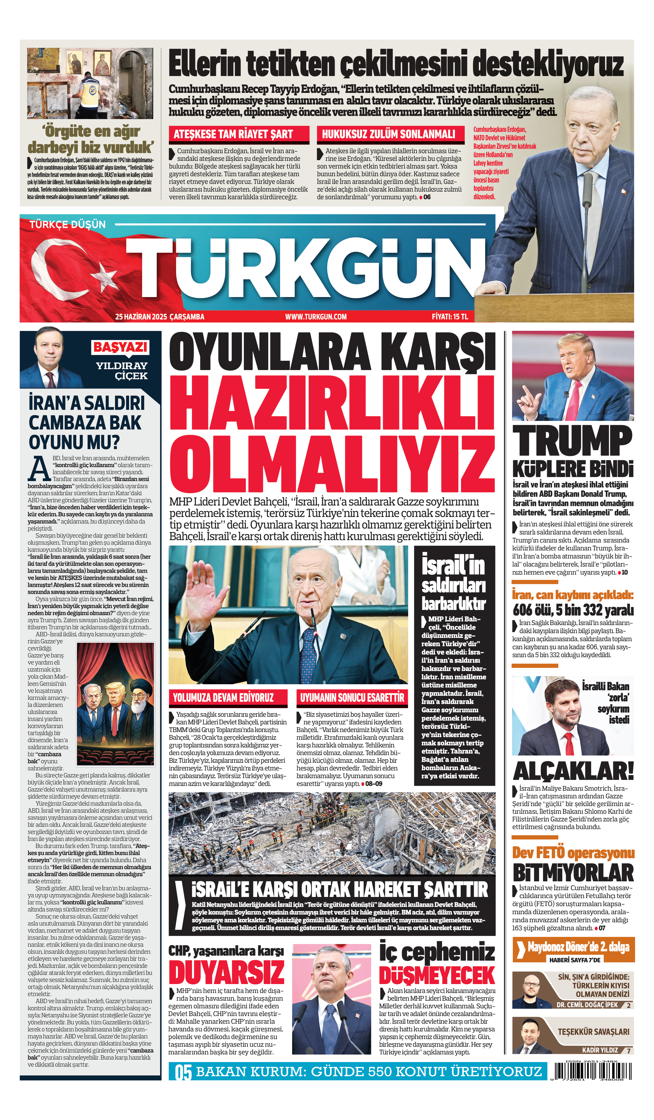 https://www.turkgun.com/Türkgün Gazetesi 25 Haziran 2025