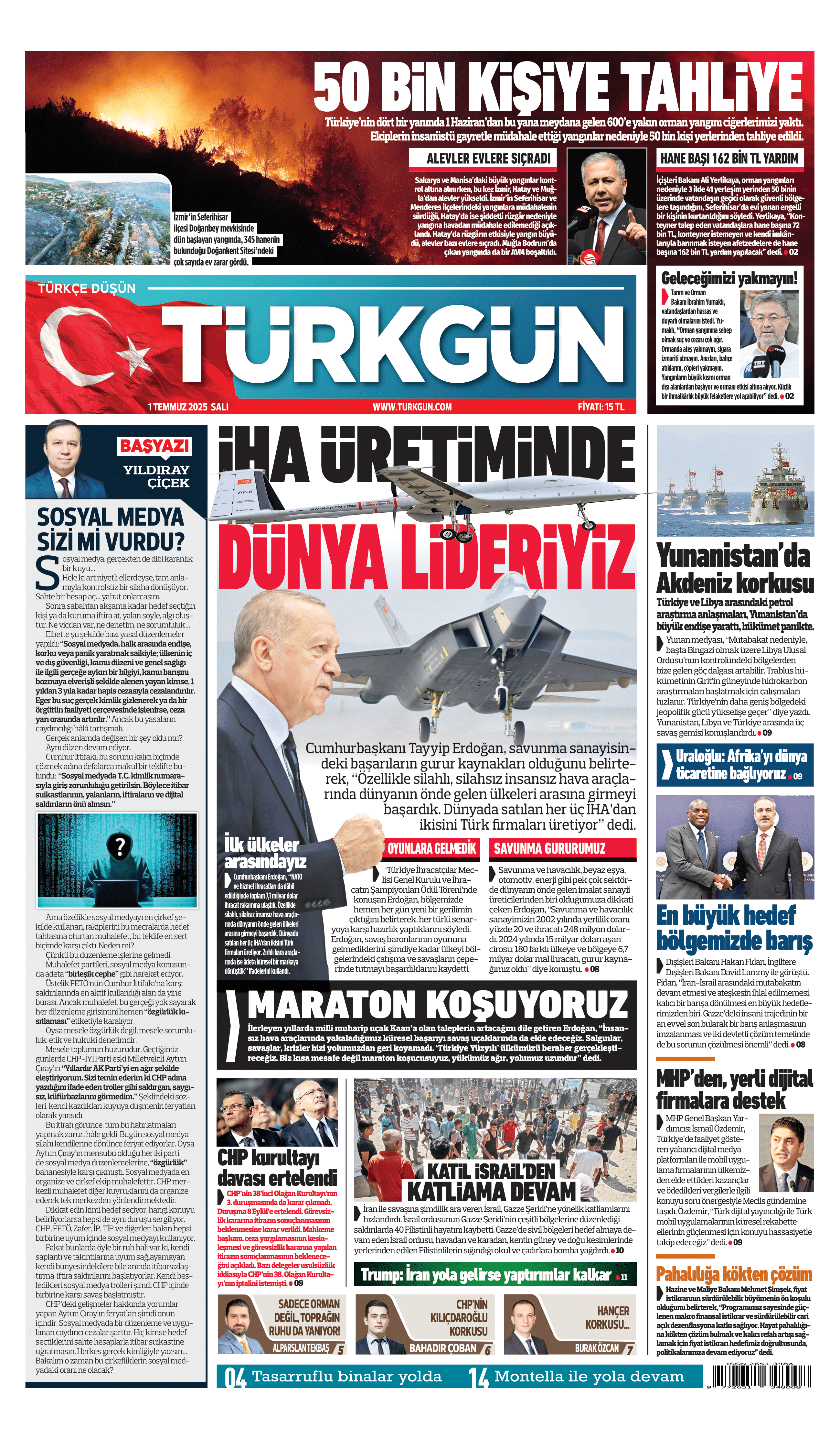 https://www.turkgun.com/Türkgün Gazetesi 01 Temmuz 2025