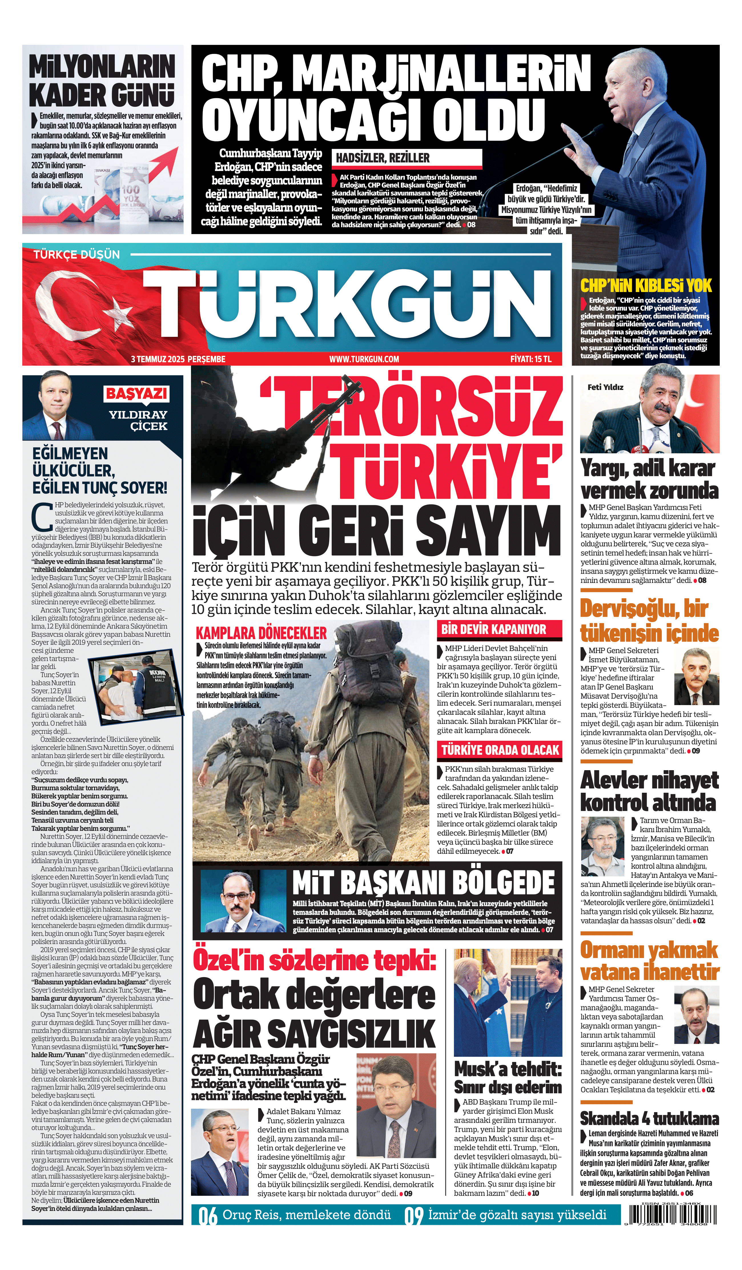 https://www.turkgun.com/Türkgün Gazetesi 03 Temmuz 2025
