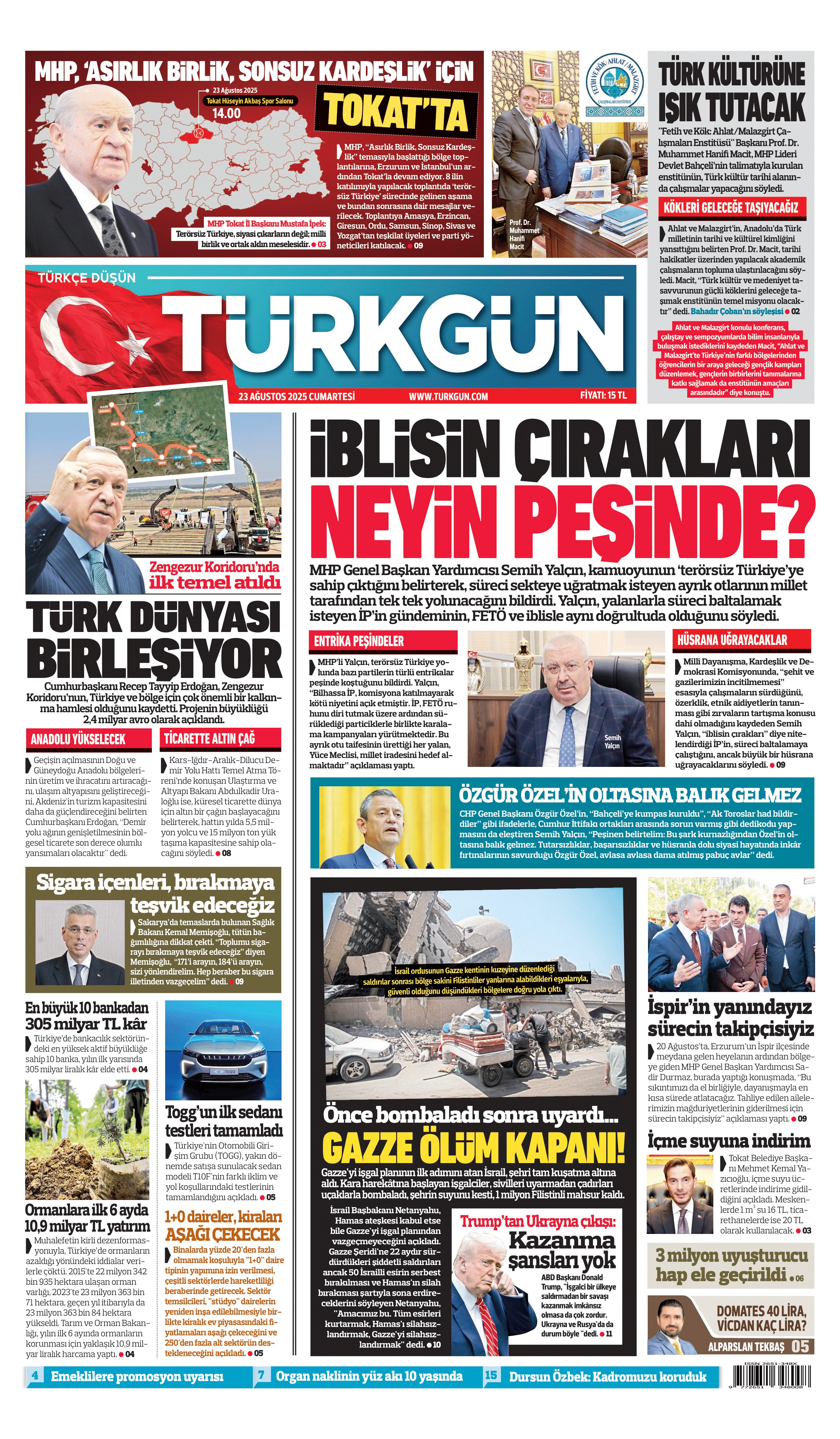https://www.turkgun.com/Türkgün Gazetesi 23 Ağustos 2025