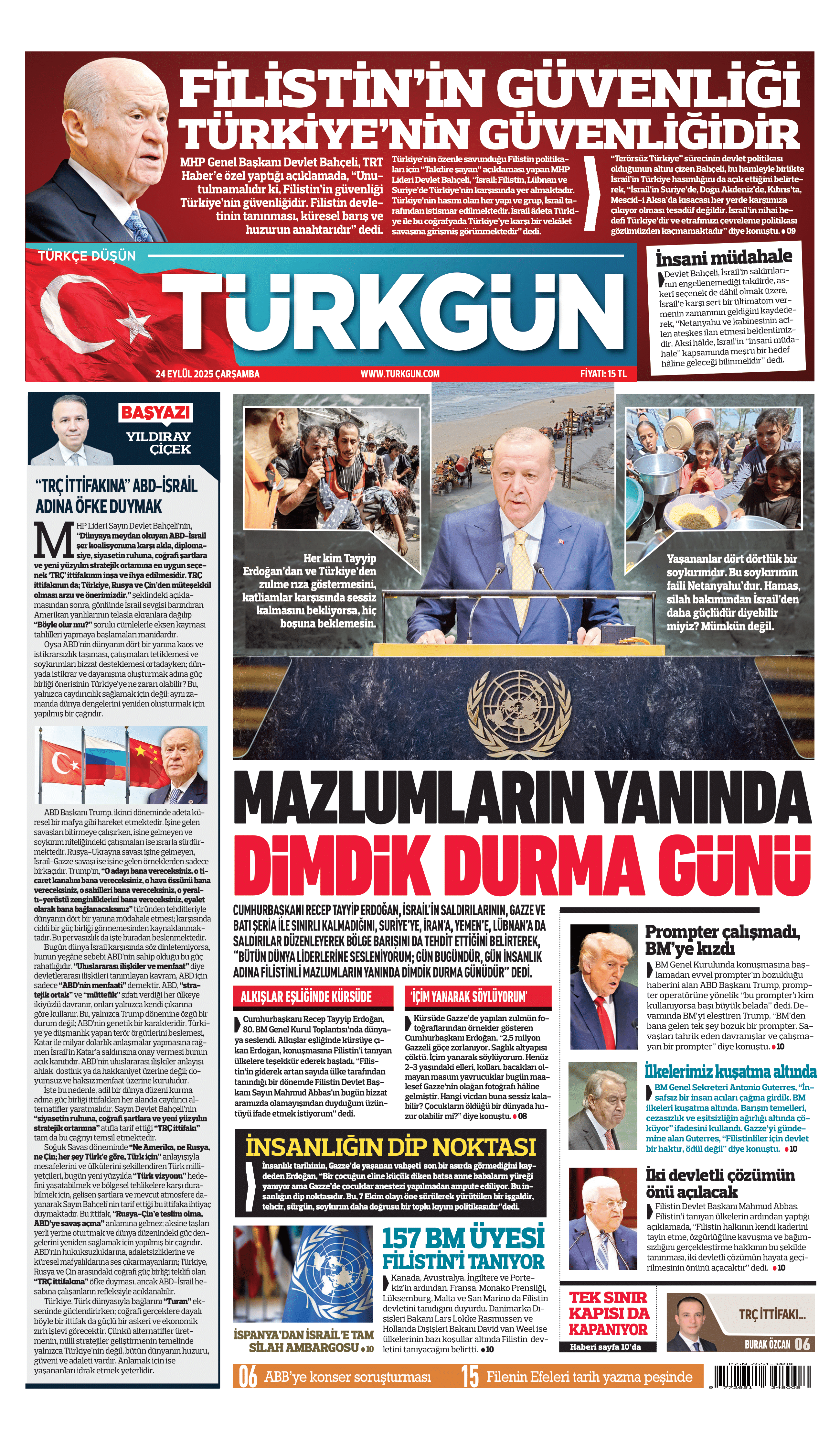 https://www.turkgun.com/Türkgün Gazetesi 24 Eylül 2025