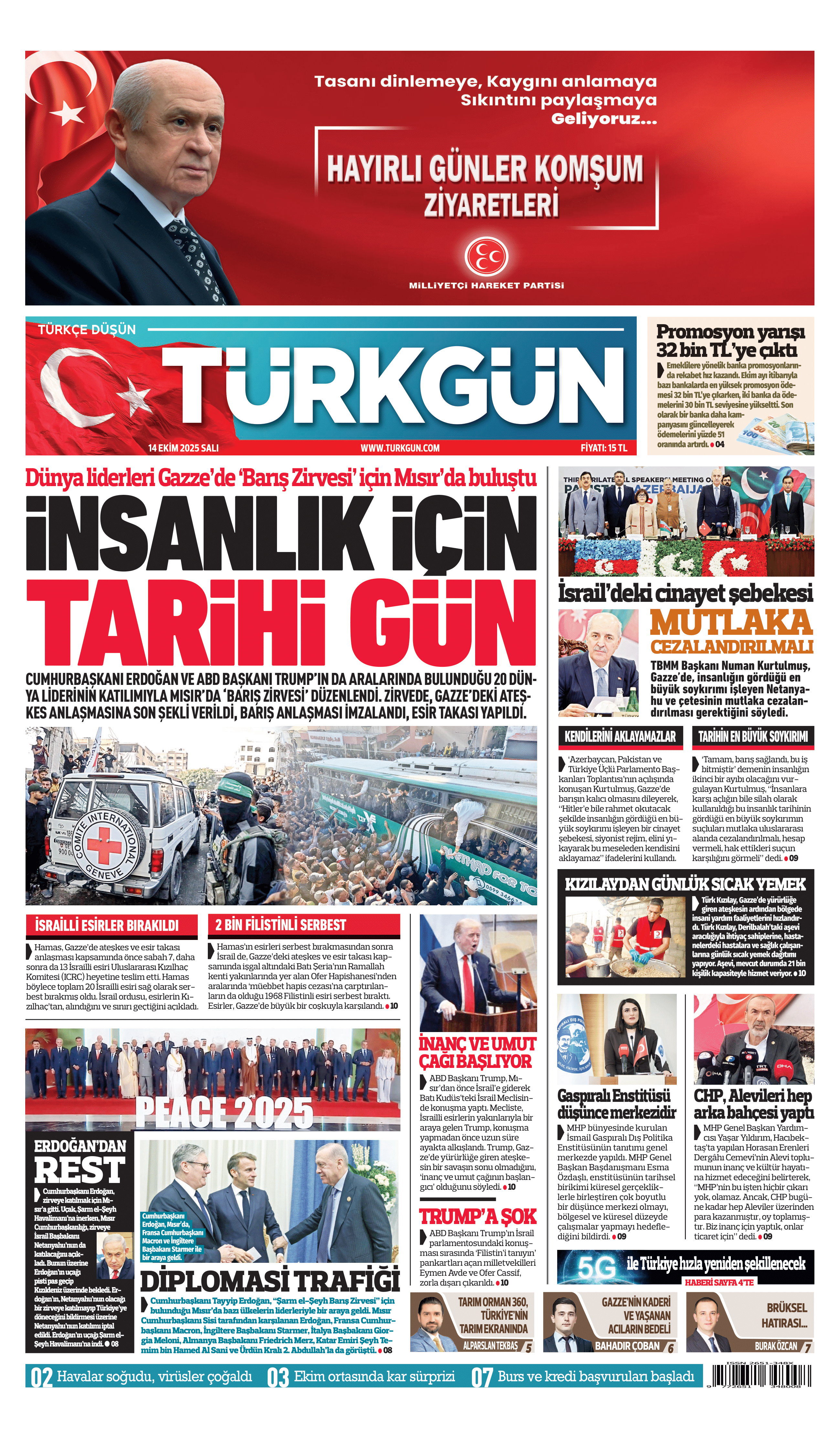 https://www.turkgun.com/Türkgün Gazetesi 14 Ekim 2025