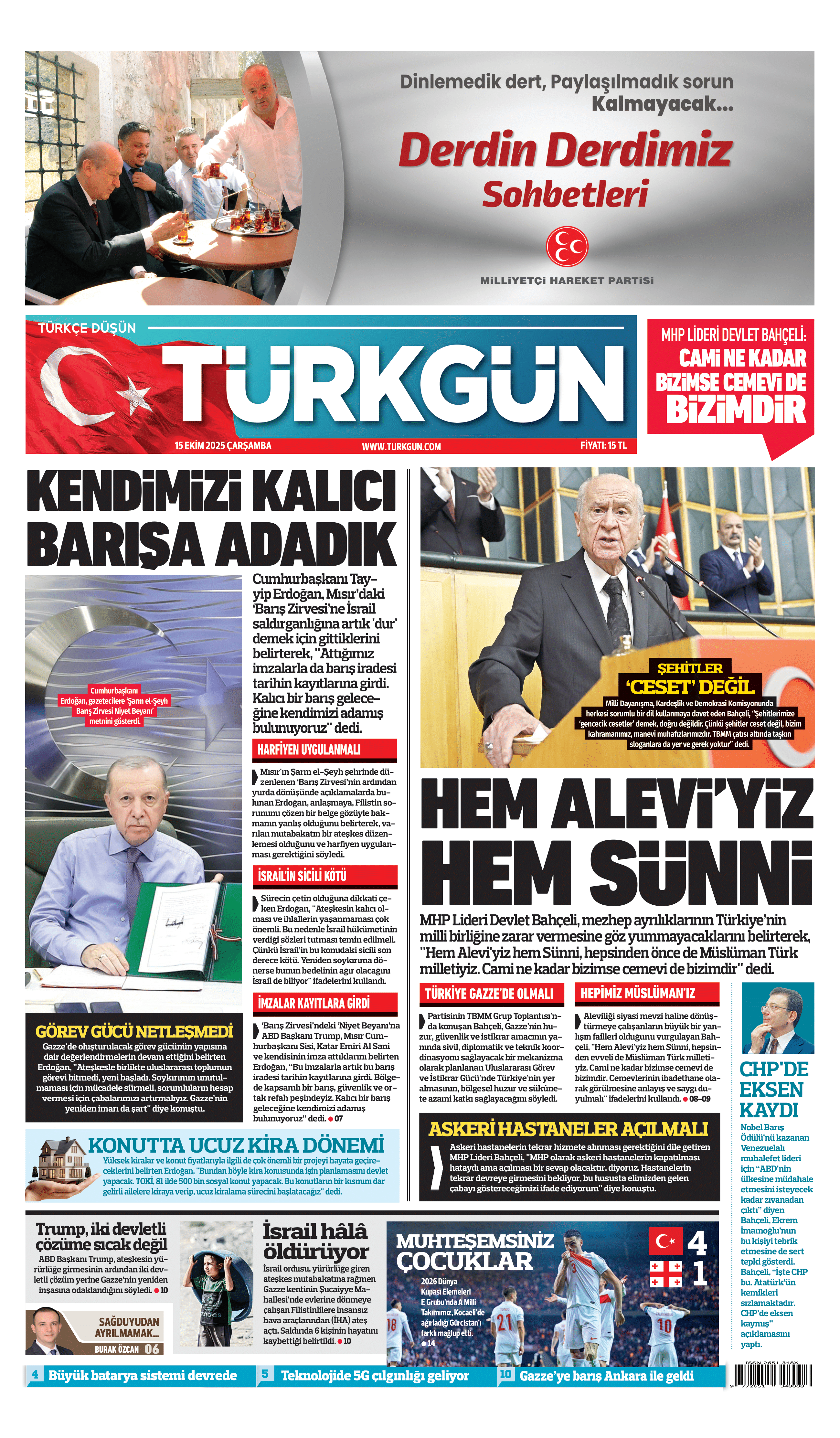 https://www.turkgun.com/Türkgün Gazetesi 15 Ekim 2025