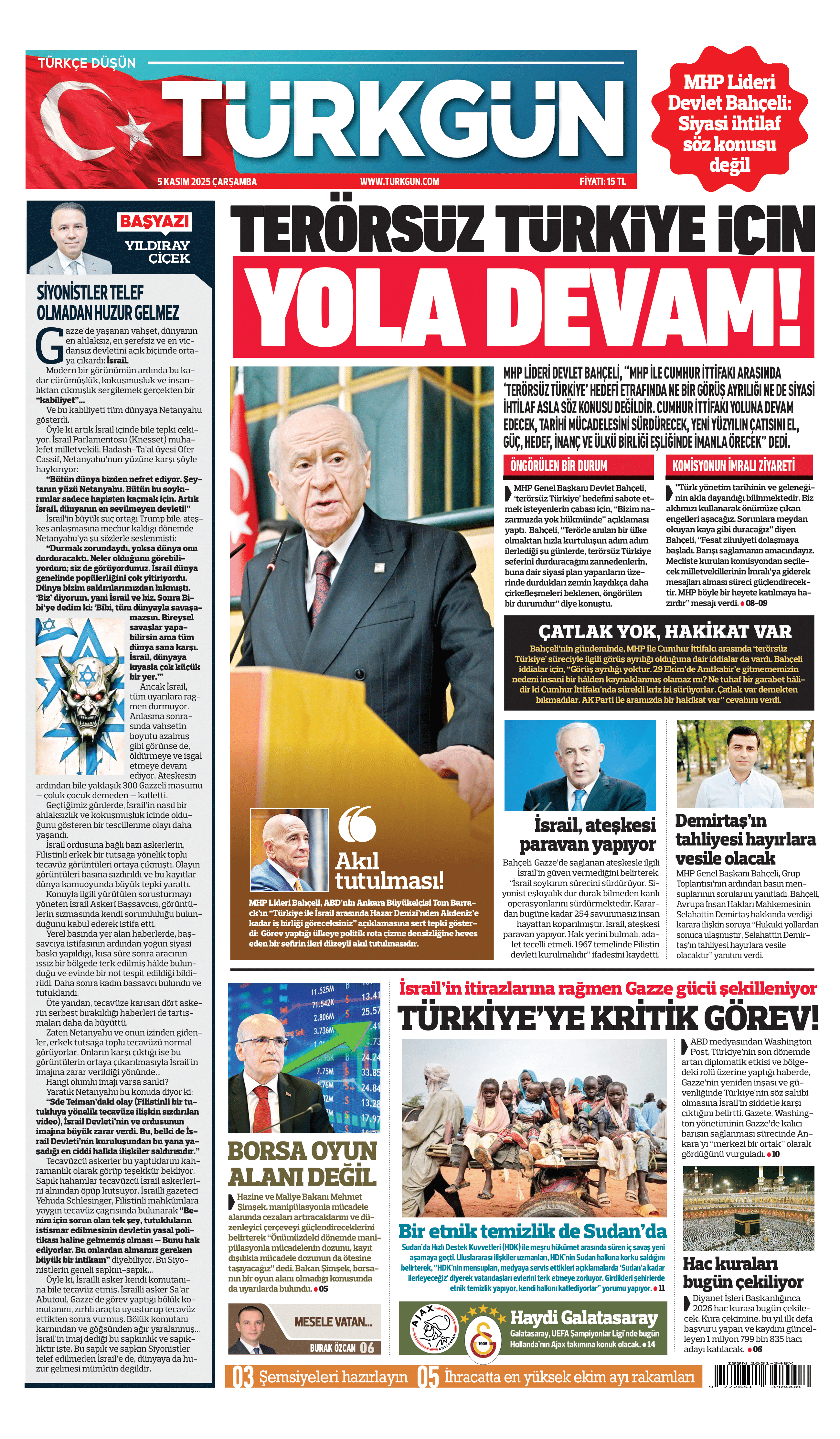 https://www.turkgun.com/Türkgün Gazetesi 5 Kasım 2025