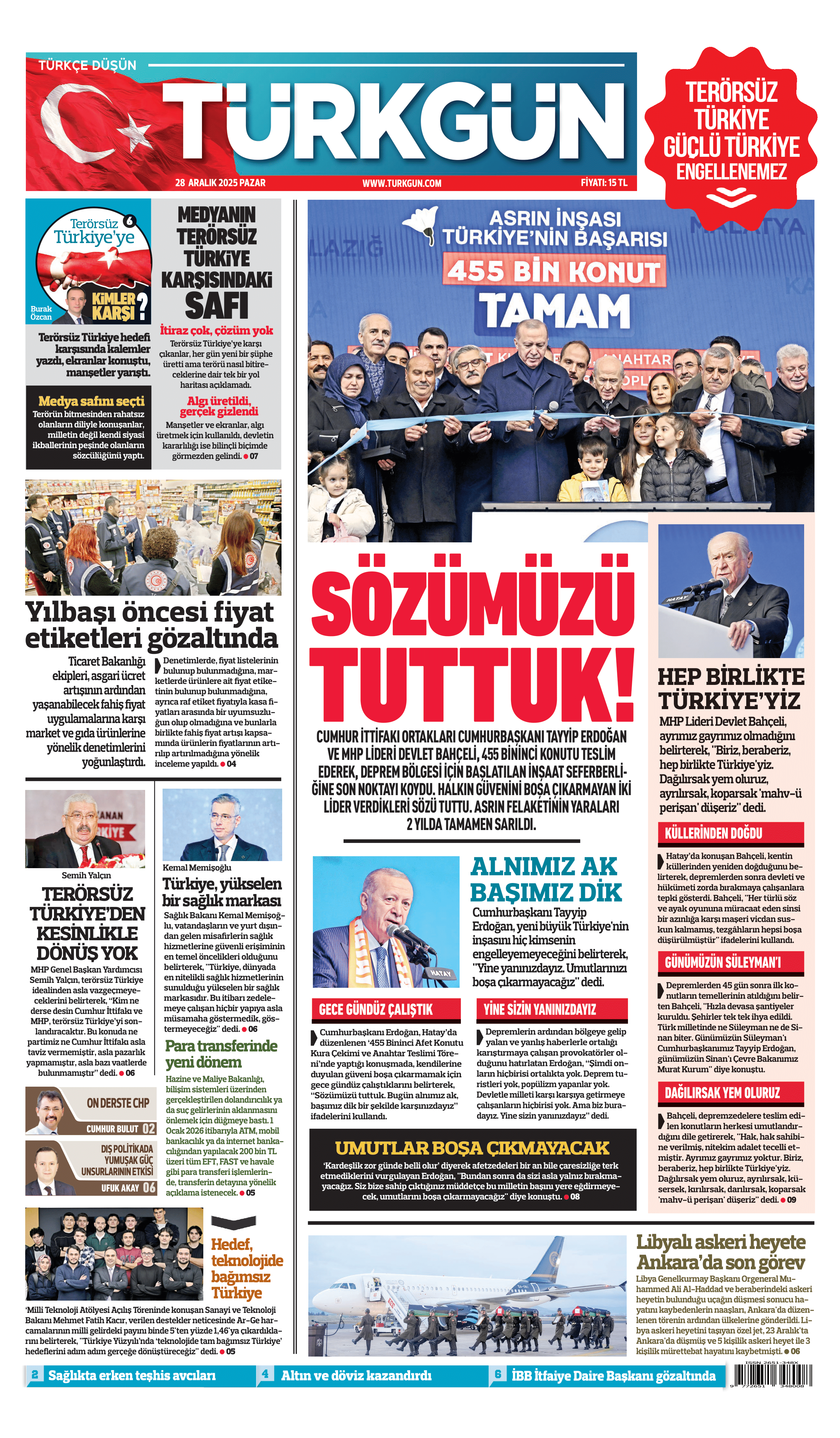 https://www.turkgun.com/Türkgün Gazetesi 28 Aralık 2025