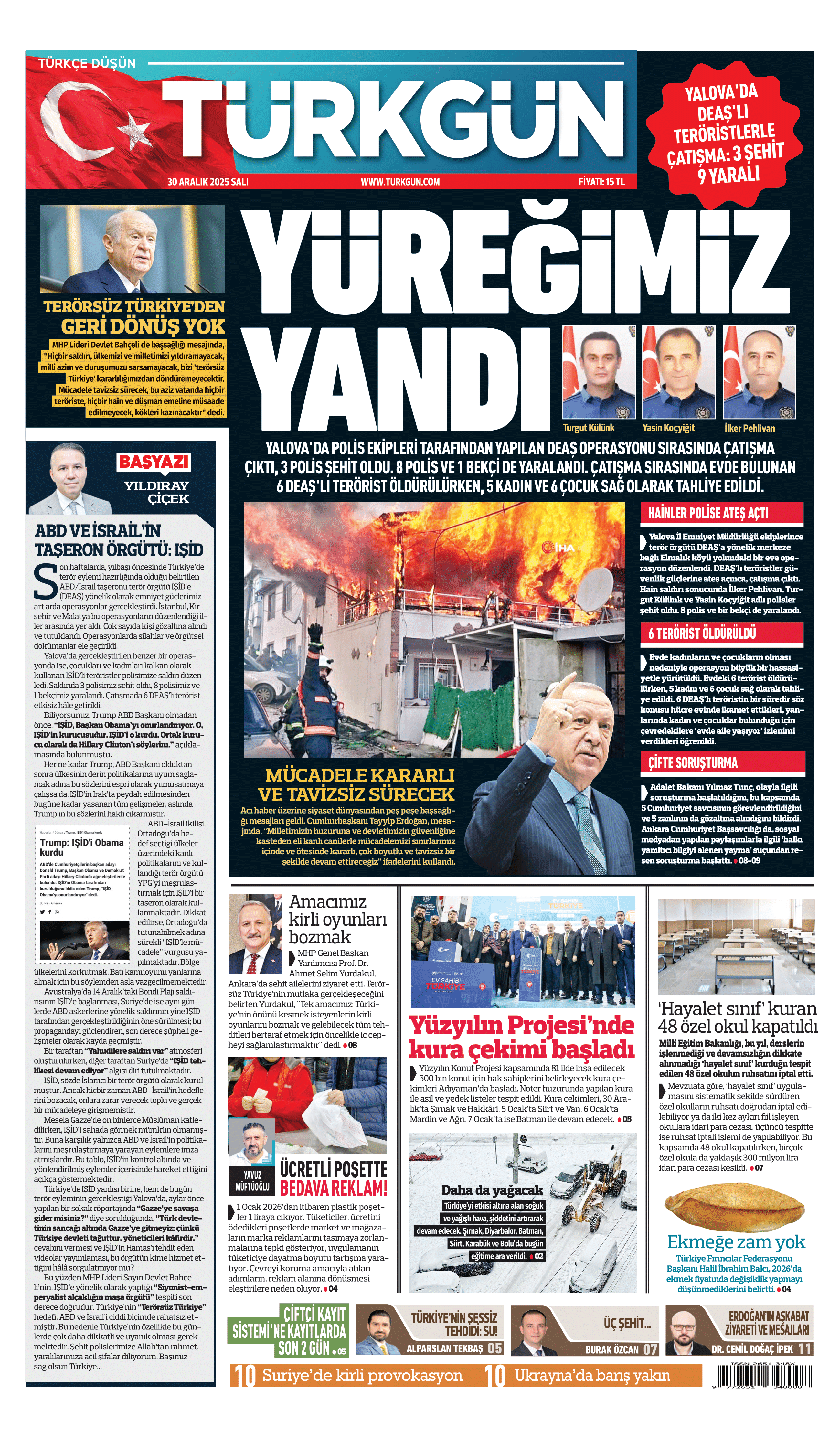 https://www.turkgun.com/Türkgün Gazetesi 30 Aralık 2025