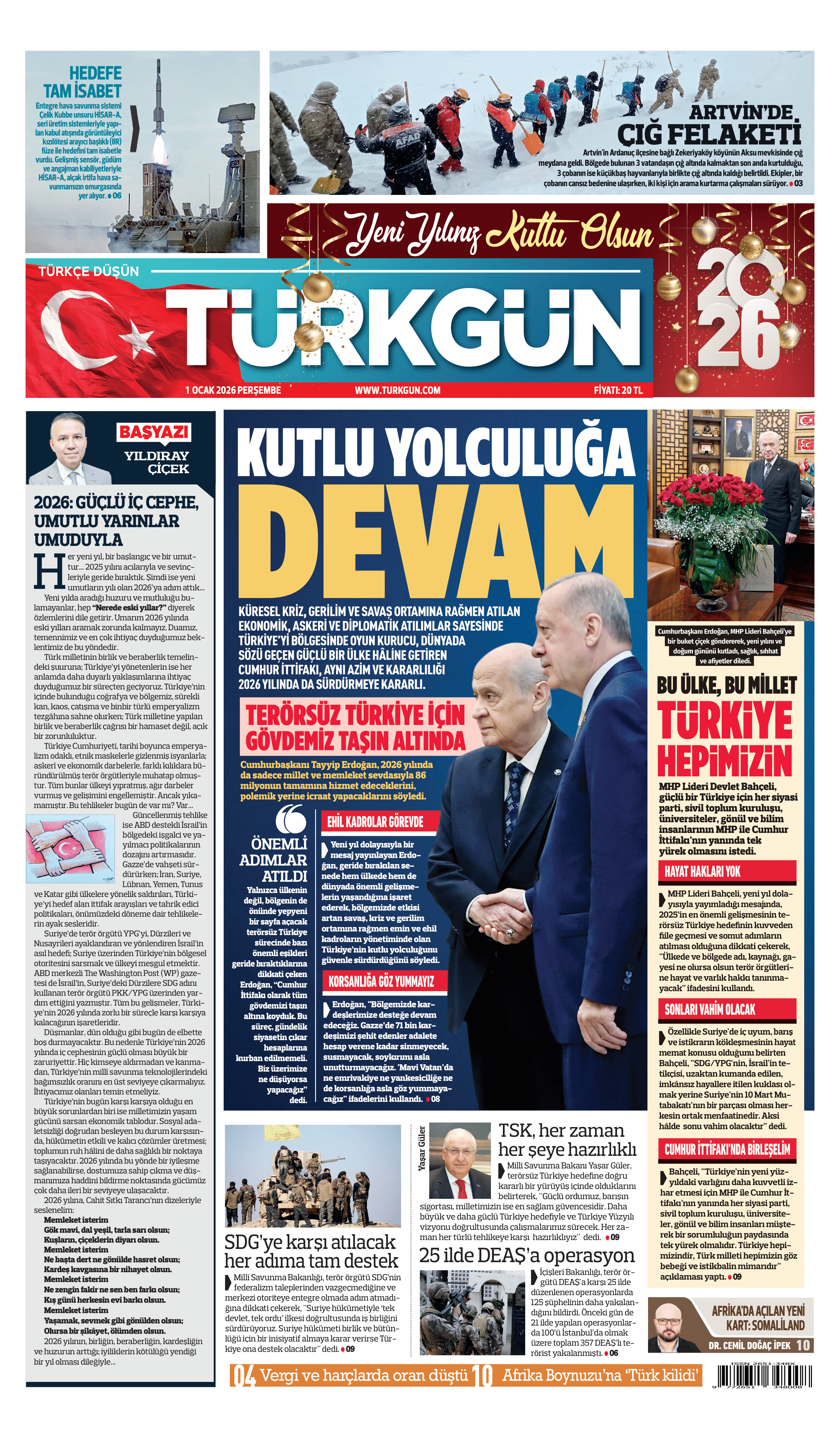 https://www.turkgun.com/Türkgün Gazetesi 1 Ocak 2026
