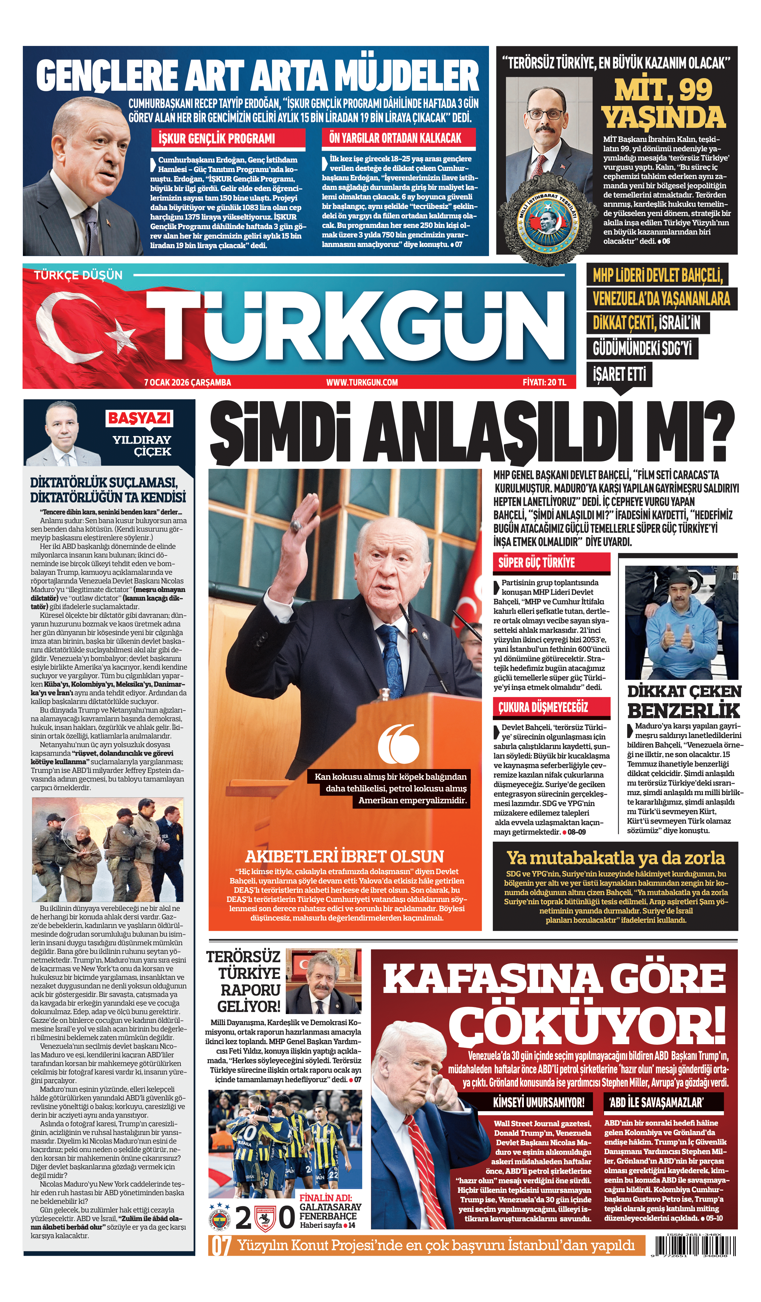 https://www.turkgun.com/Türkgün Gazetesi 7 Ocak 2026