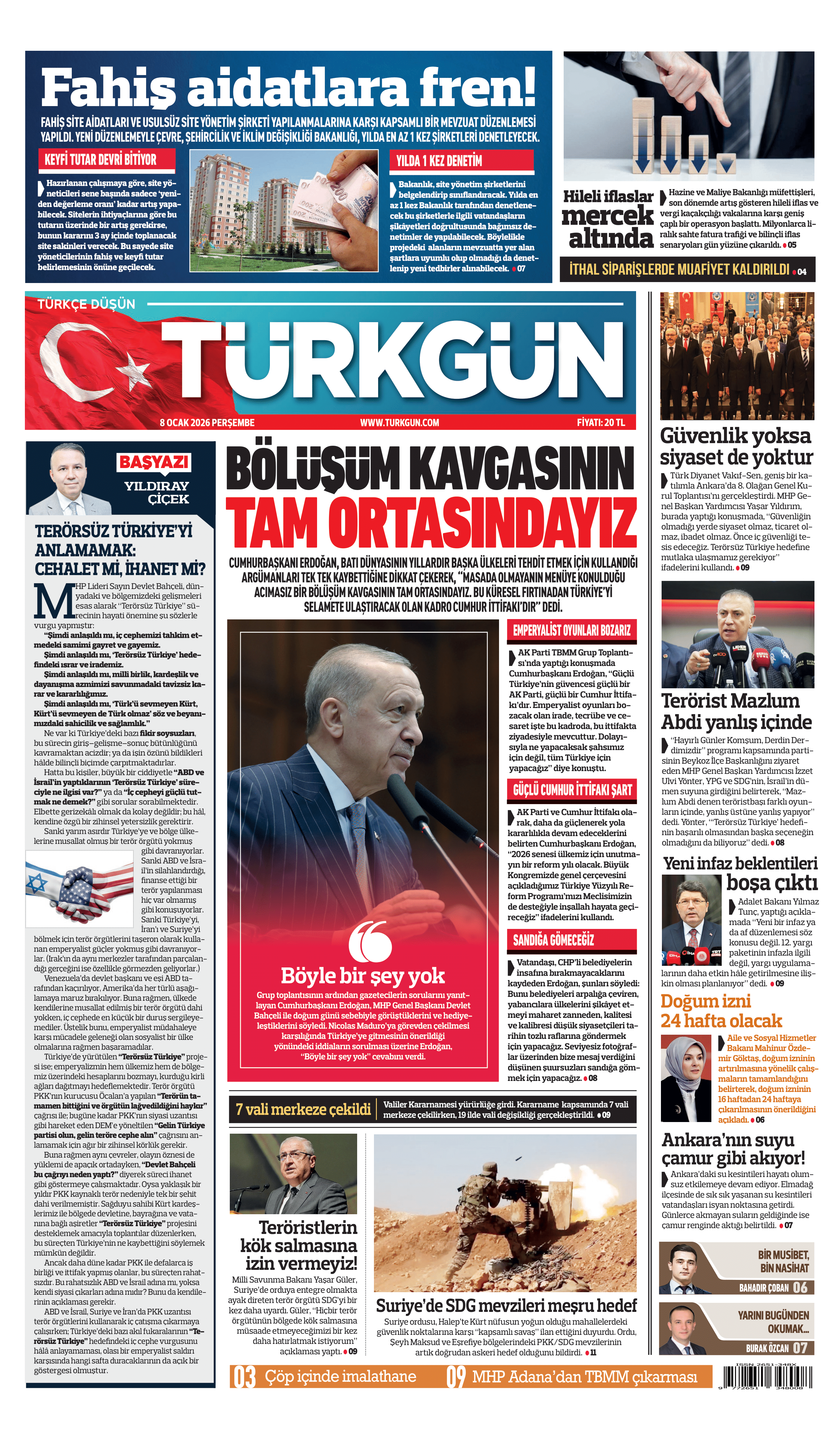 https://www.turkgun.com/Türkgün Gazetesi 8 Ocak 2026