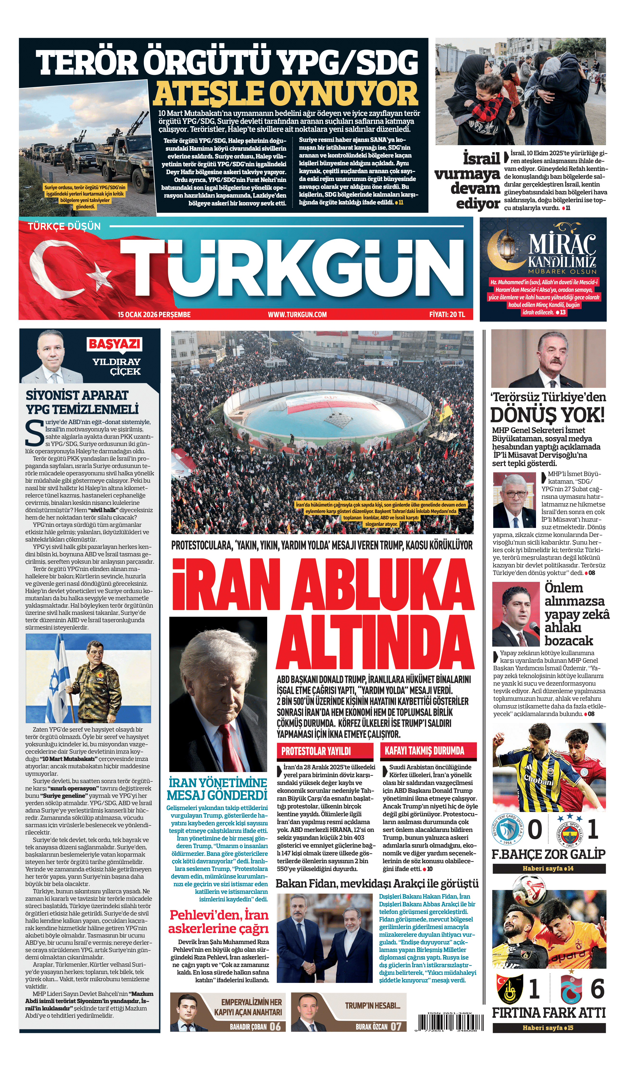 https://www.turkgun.com/Türkgün Gazetesi 15 Ocak 2026