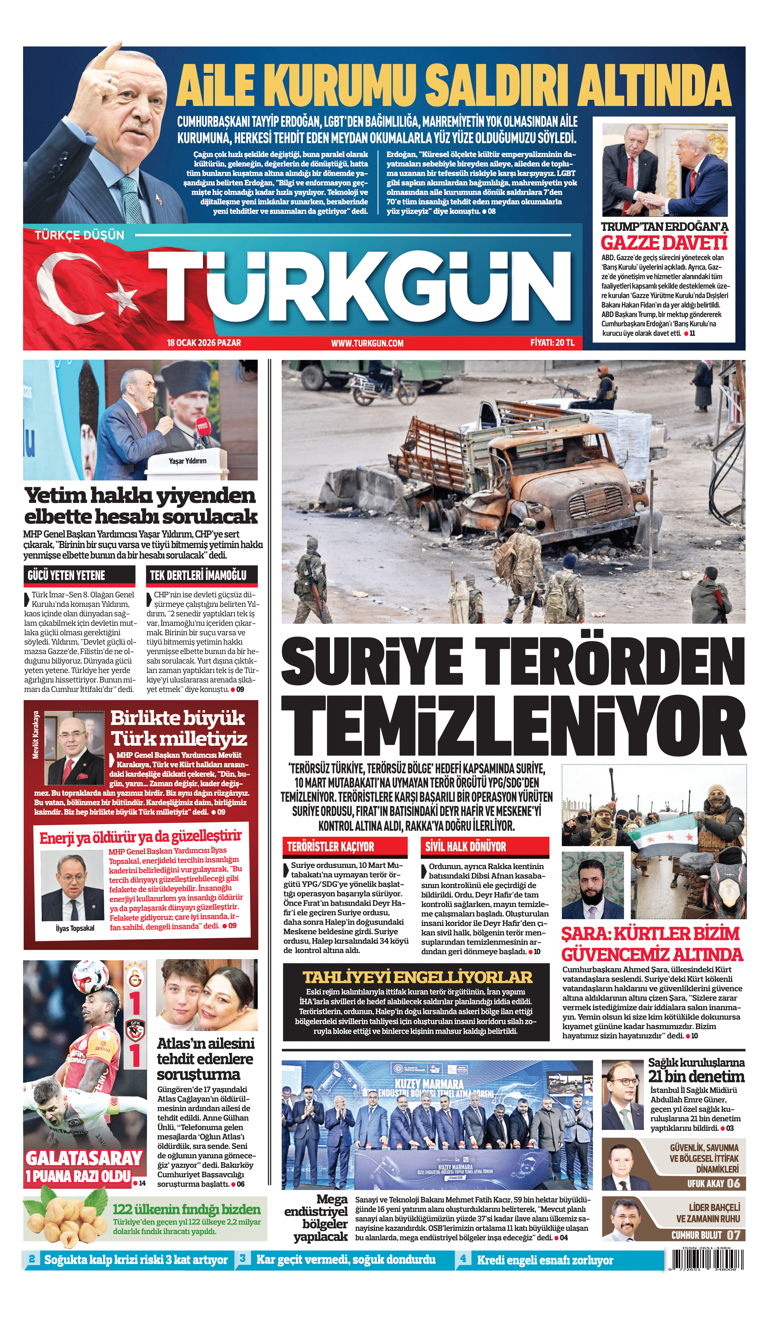 https://www.turkgun.com/Türkgün Gazetesi 18 Ocak 2026