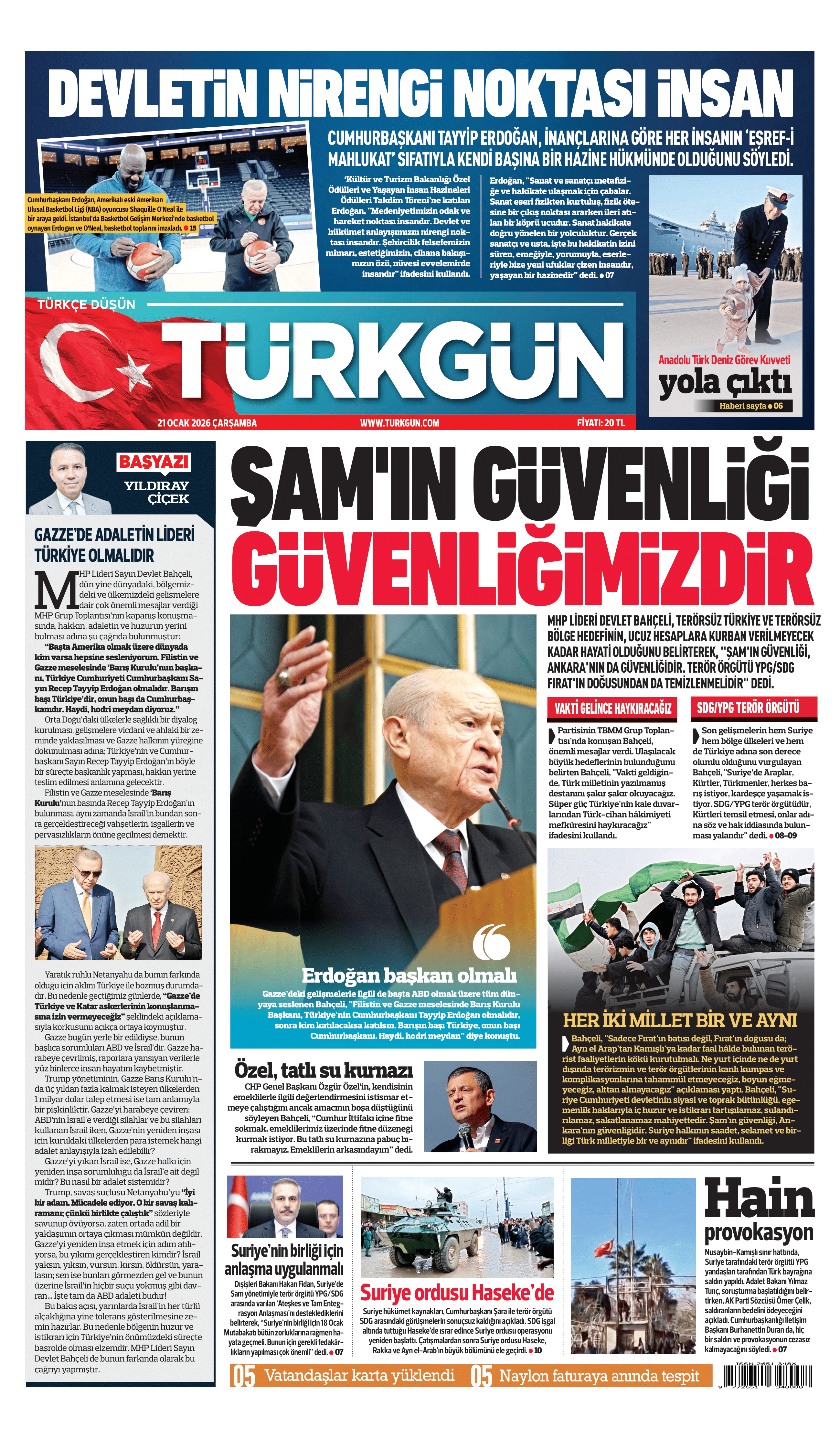 https://www.turkgun.com/Türkgün Gazetesi 21 Ocak 2026