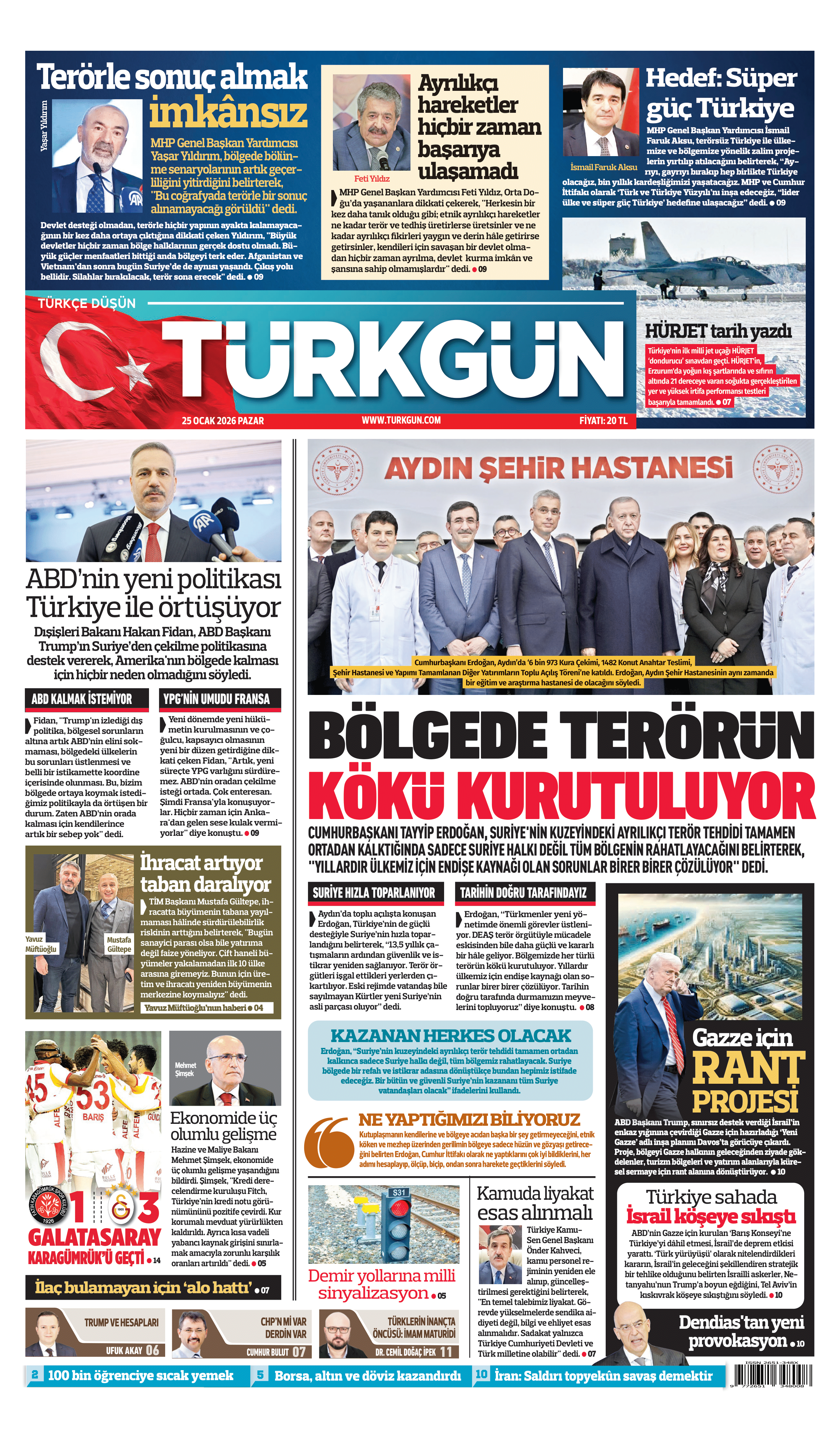 https://www.turkgun.com/Türkgün Gazetesi 24 Ocak 2026