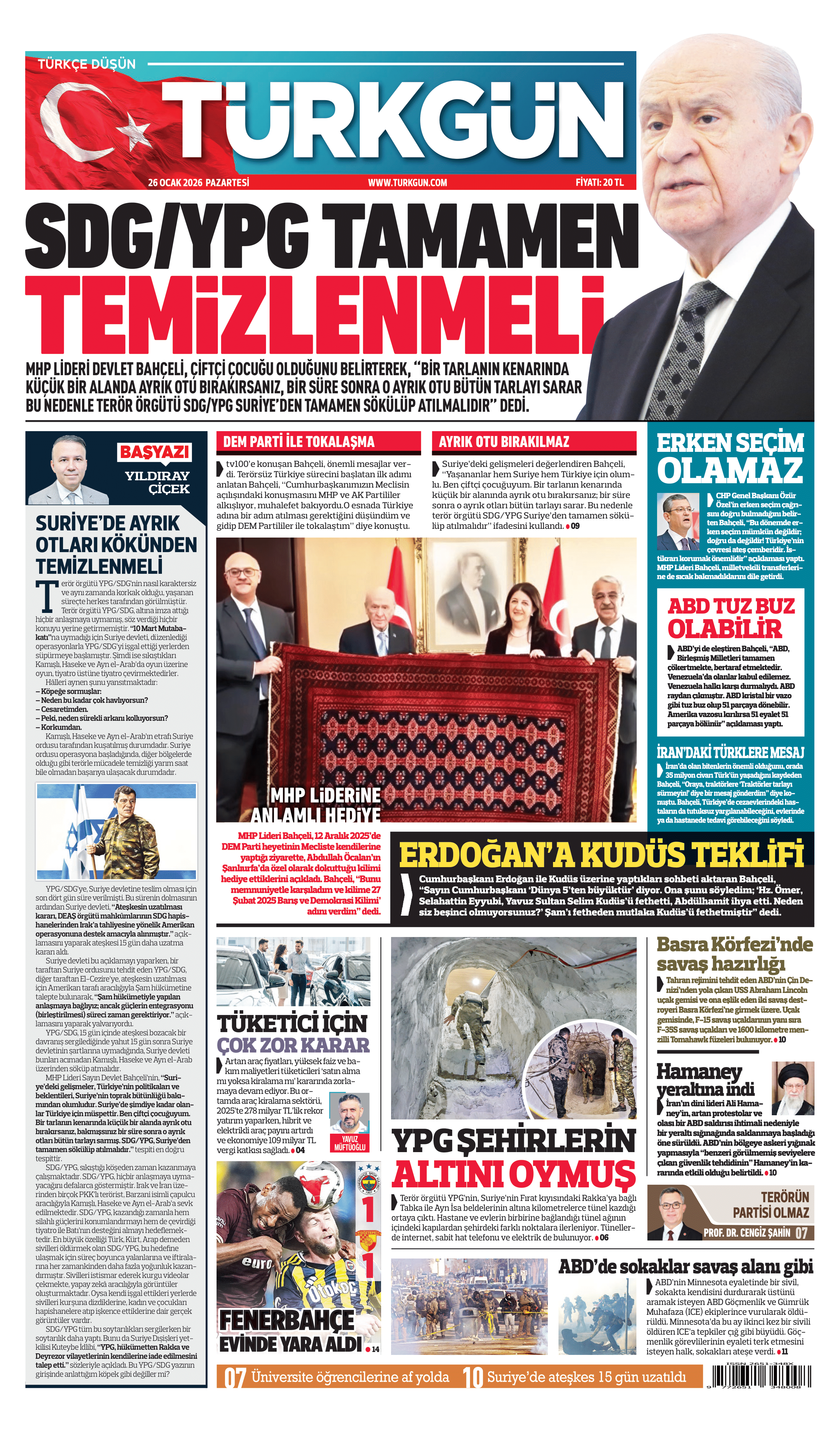 https://www.turkgun.com/Türkgün Gazetesi 26 Ocak 2026