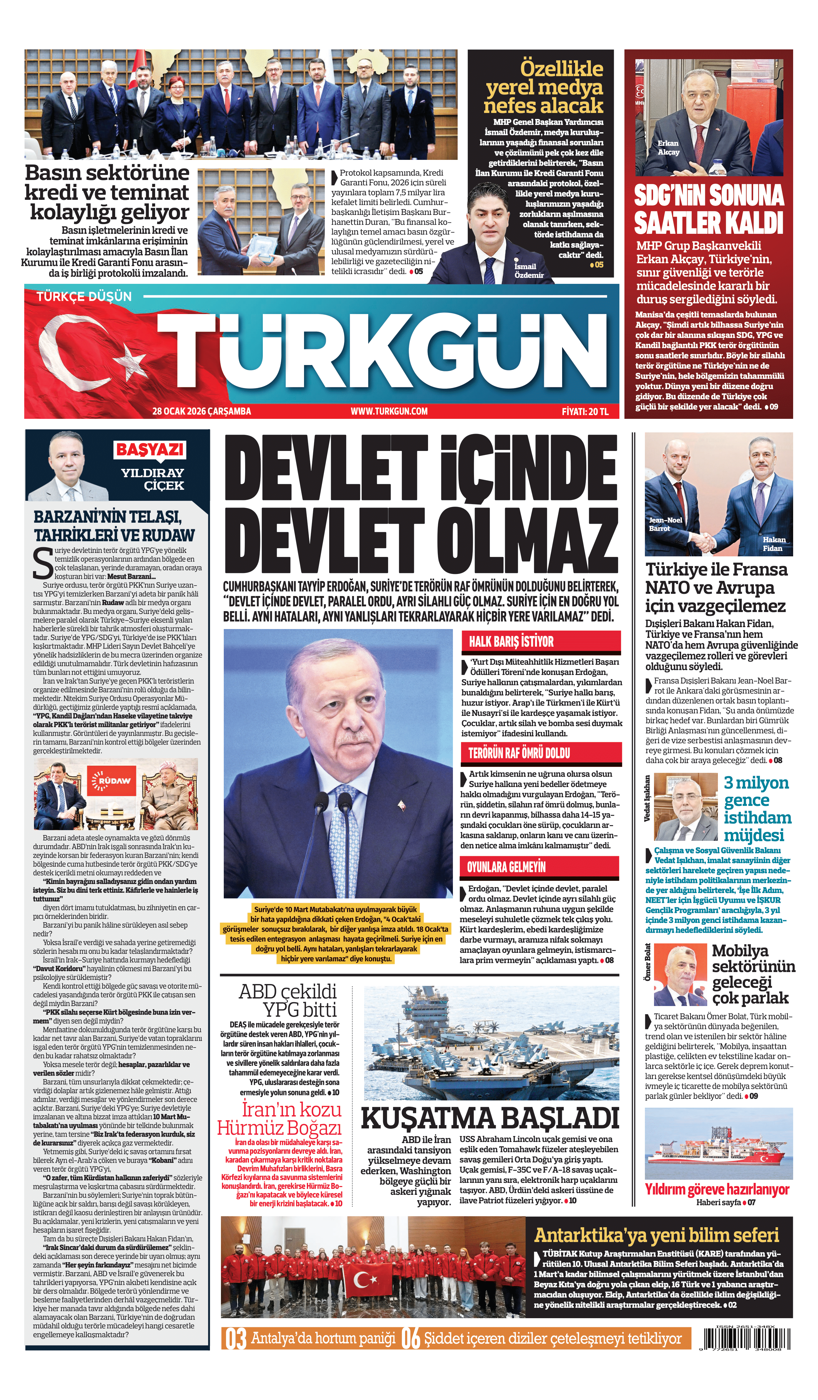 https://www.turkgun.com/Türkgün Gazetesi 28 Ocak 2026
