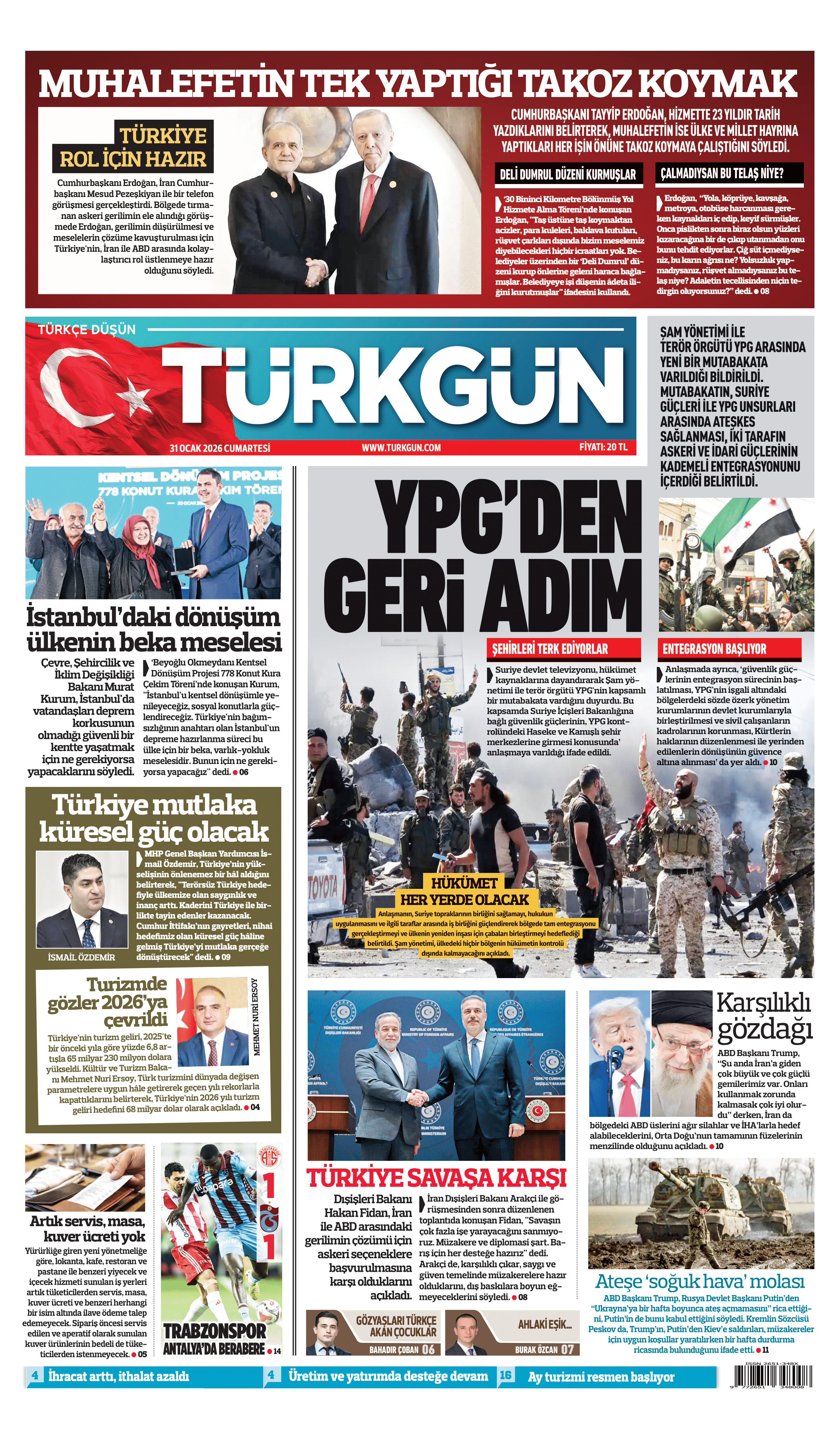 https://www.turkgun.com/Türkgün Gazetesi 31 Ocak 2026